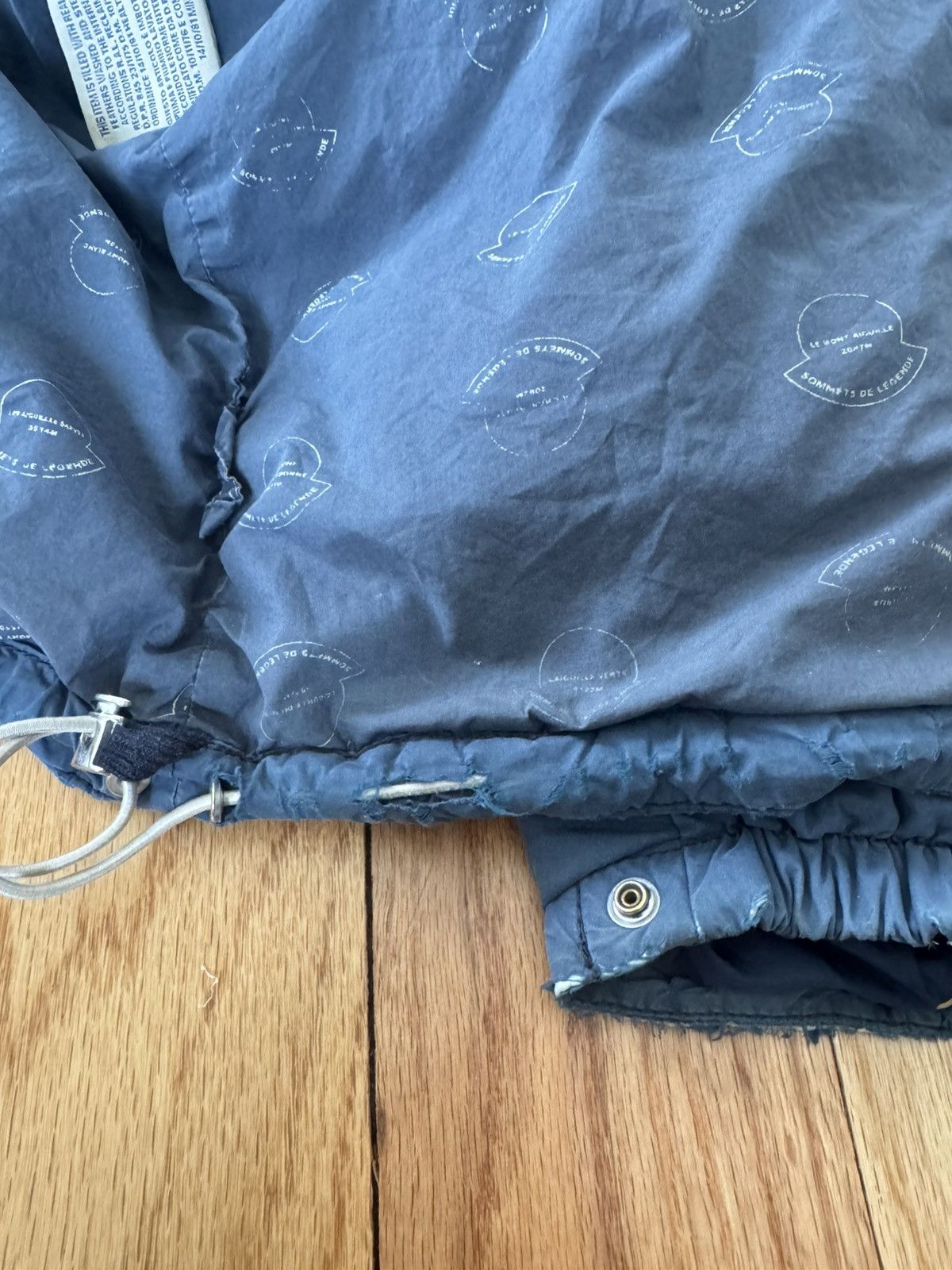 Moncler × Visvim Moncler x Visvim Borosiri Down Jacket - Navy Size US M / EU 48-50 / 2 - 7 Thumbnail