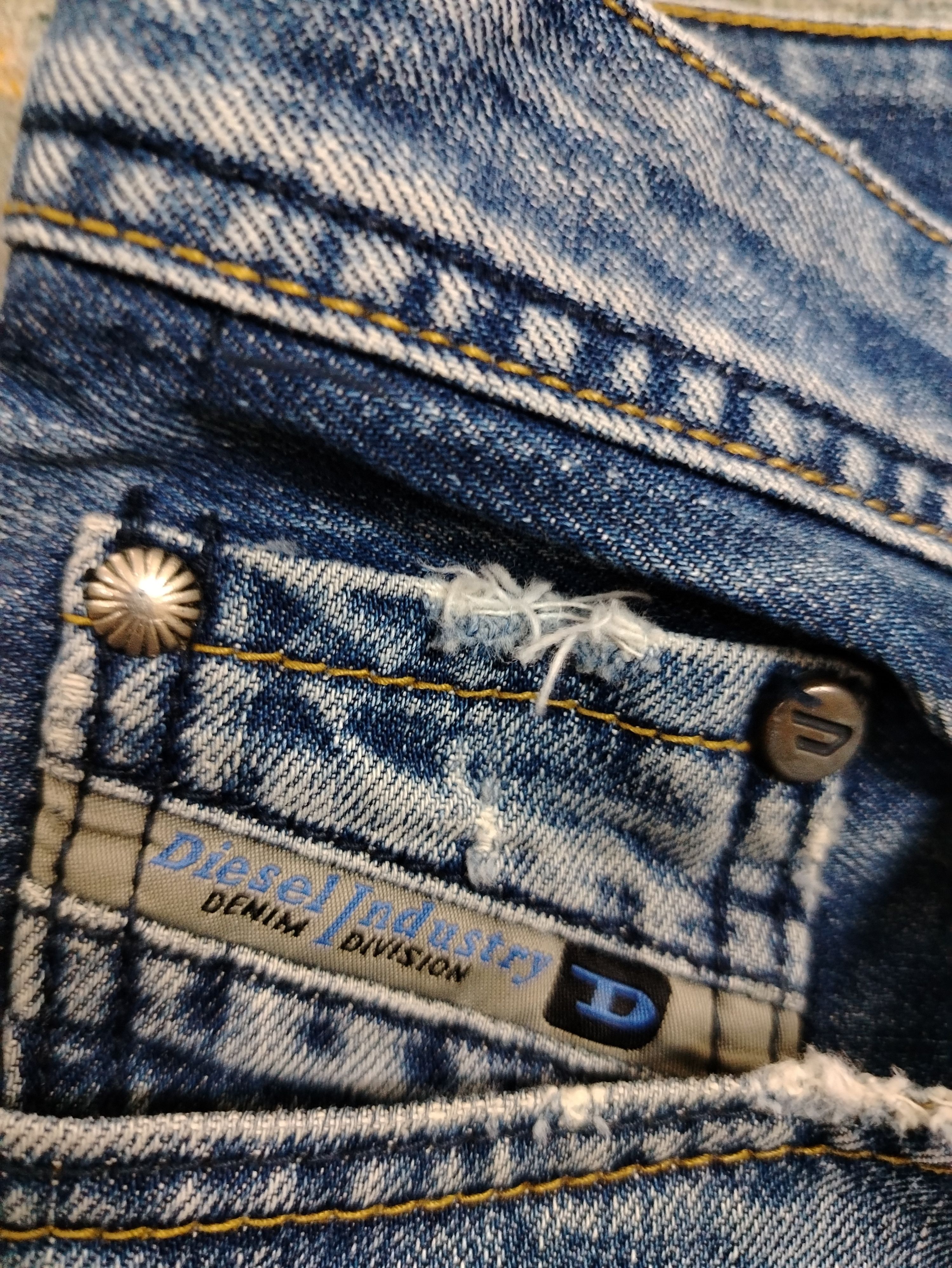 Diesel Diesel Industry Distressed Jeans Size US 32 / EU 48 - 10 Thumbnail