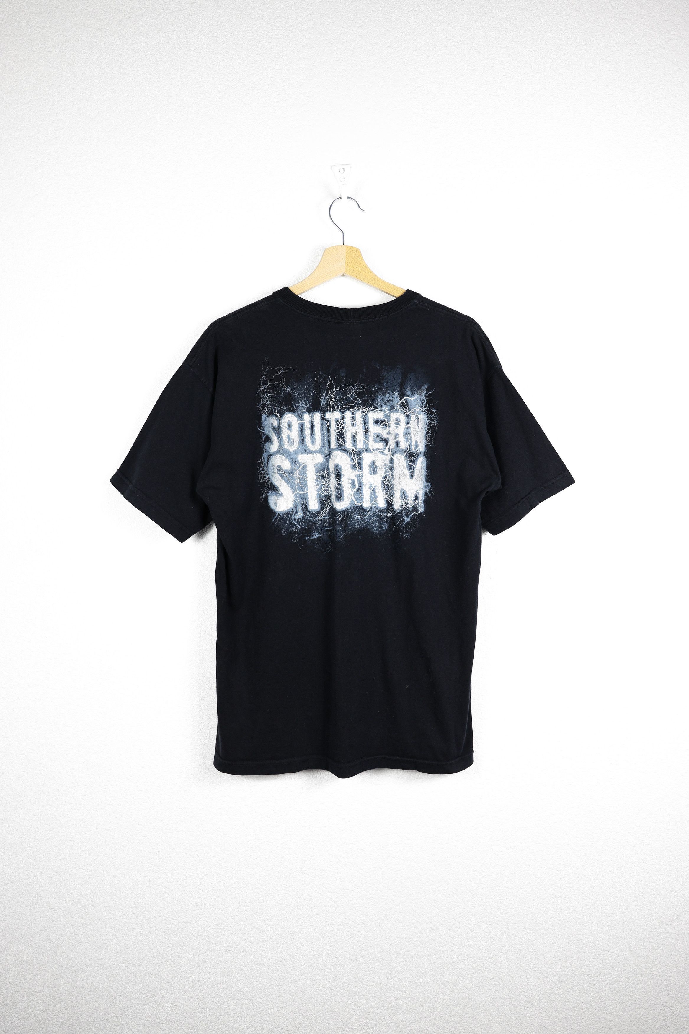 Band Tees Vintage Krisiun Southern Storm Merch Tee Tshirt Satanic 666 Size US M / EU 48-50 / 2 - 12 Thumbnail