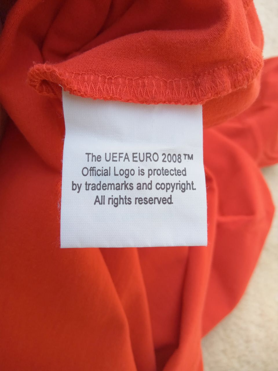 Coca Cola Vintage Red Coca Cola T-shirt Football Soccer Euro 2008 Size US XL / EU 56 / 4 - 6 Thumbnail