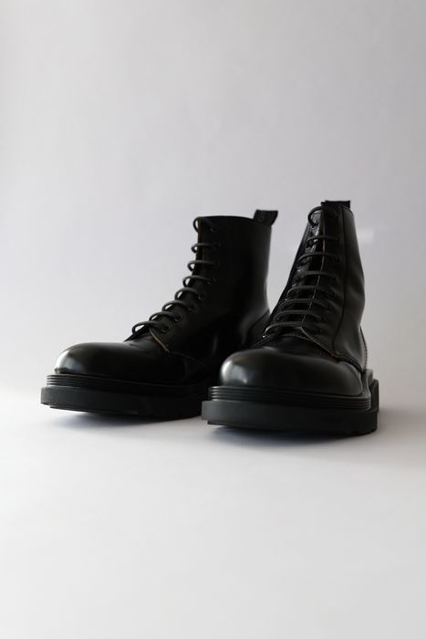 Buttero STORIA COMMANDO BOOTS IN BLACK LEATHER | Grailed