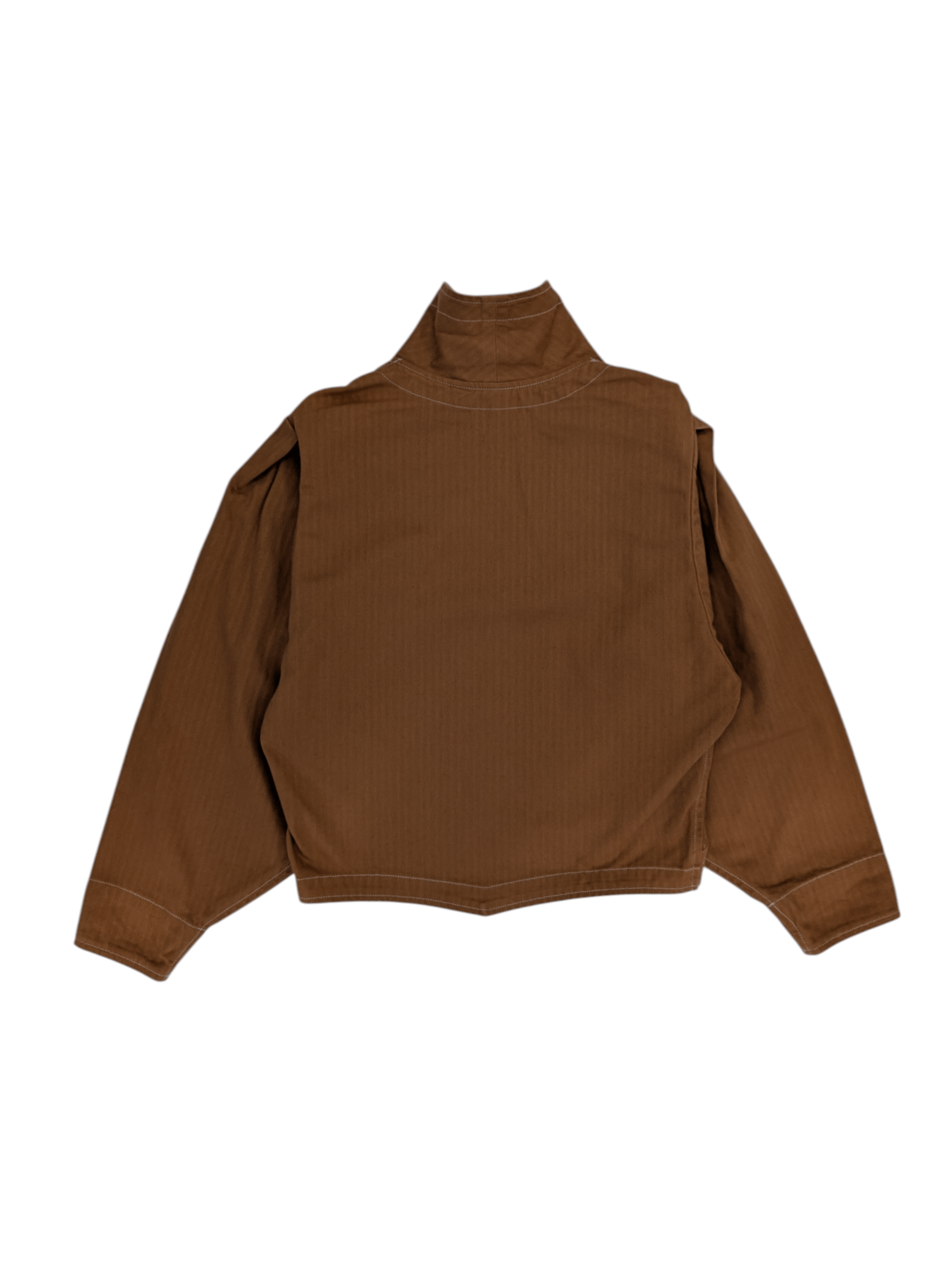 Isabel Marant Isabel Marant Brown Denim Pauline Striped Jacket Size XS / US 0-2 / IT 36-38 - 4 Thumbnail
