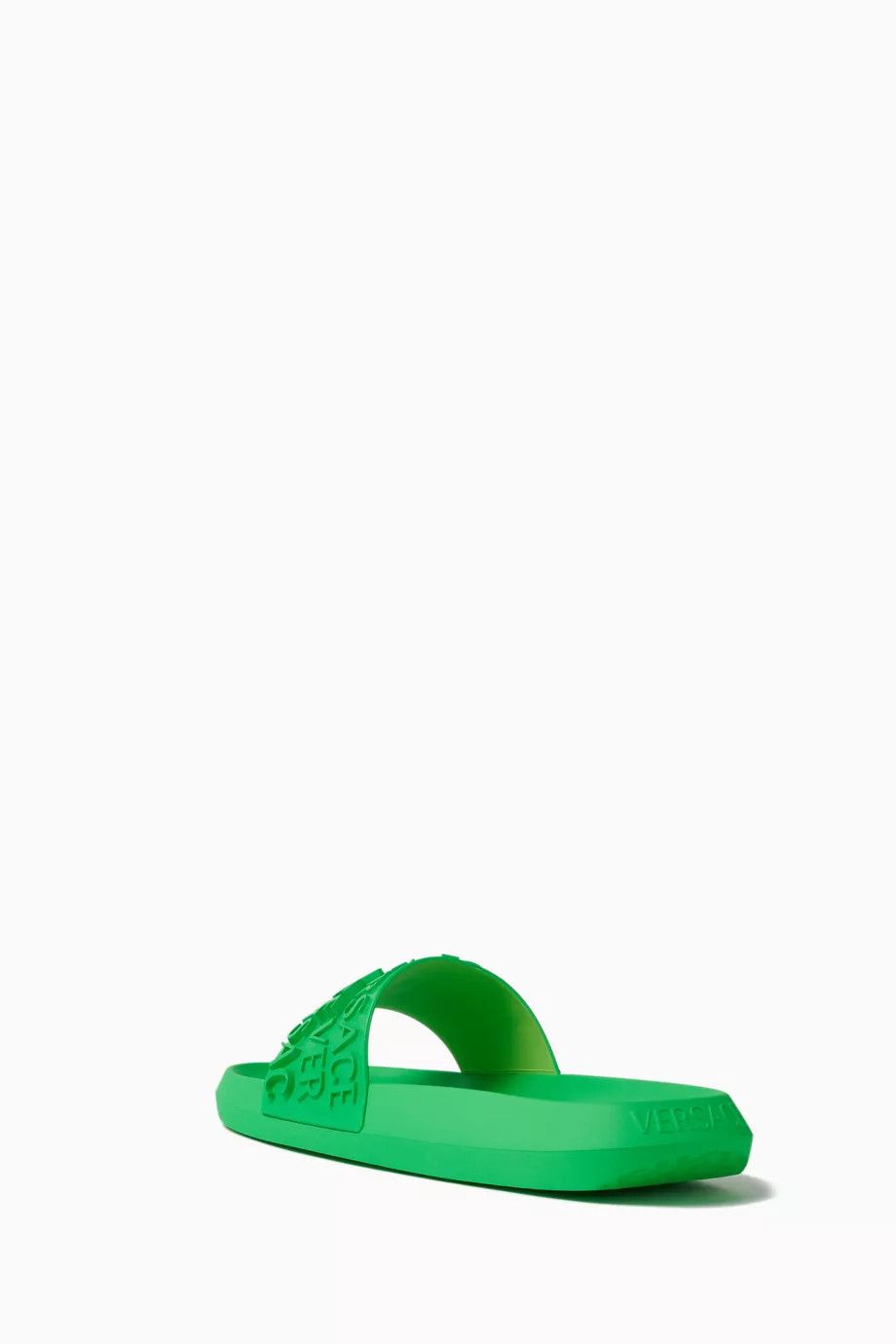 Versace o1y0425 Logo Slippers in Green Size US 8 / EU 41 - 3 Thumbnail