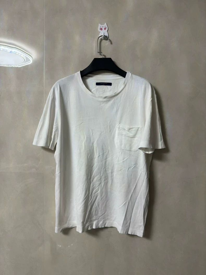 Louis Vuitton Louis Vuitton Damier Pocket T-Shirt - dmc Size US M / EU 48-50 / 2 - 1 Thumbnail