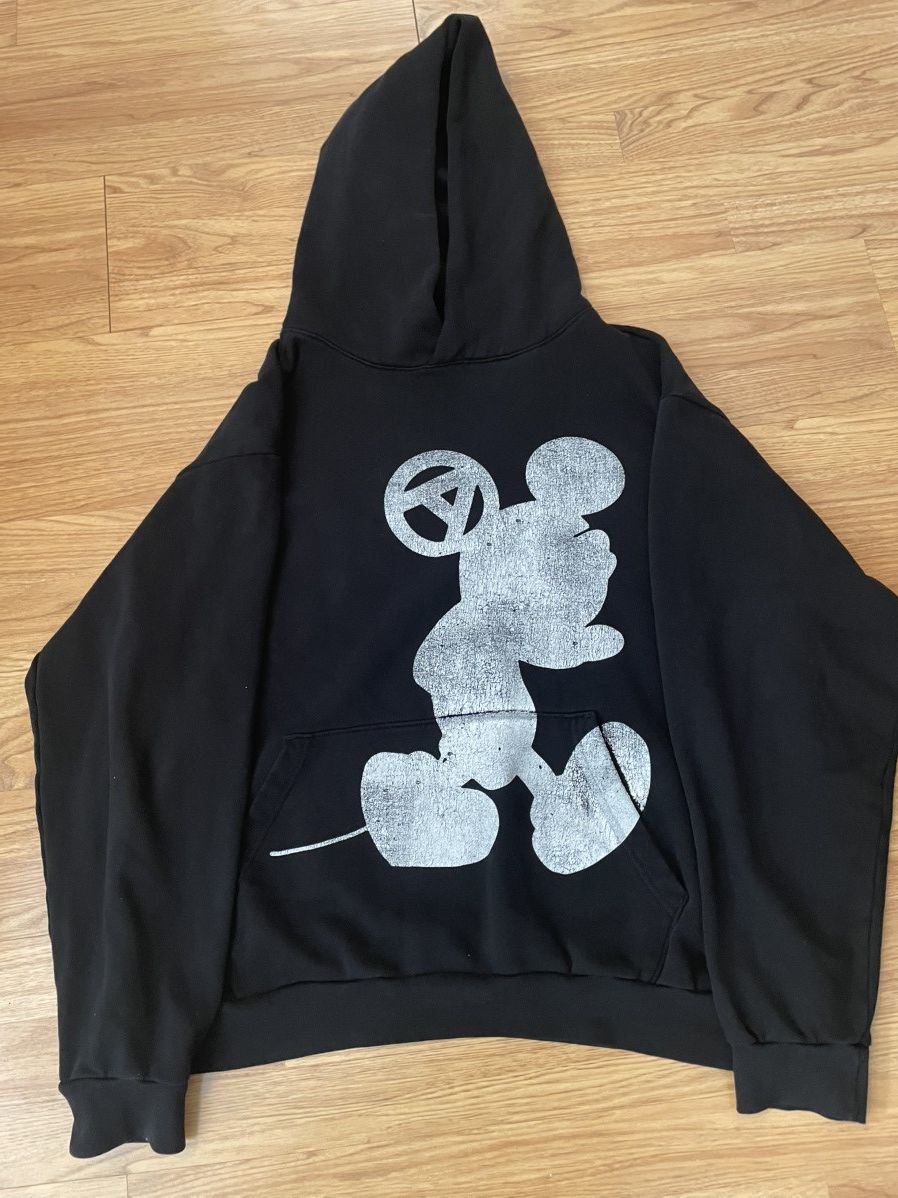 Other Life Is War Mickey Mouse Hoodie Size US XL / EU 56 / 4 - 1 Thumbnail
