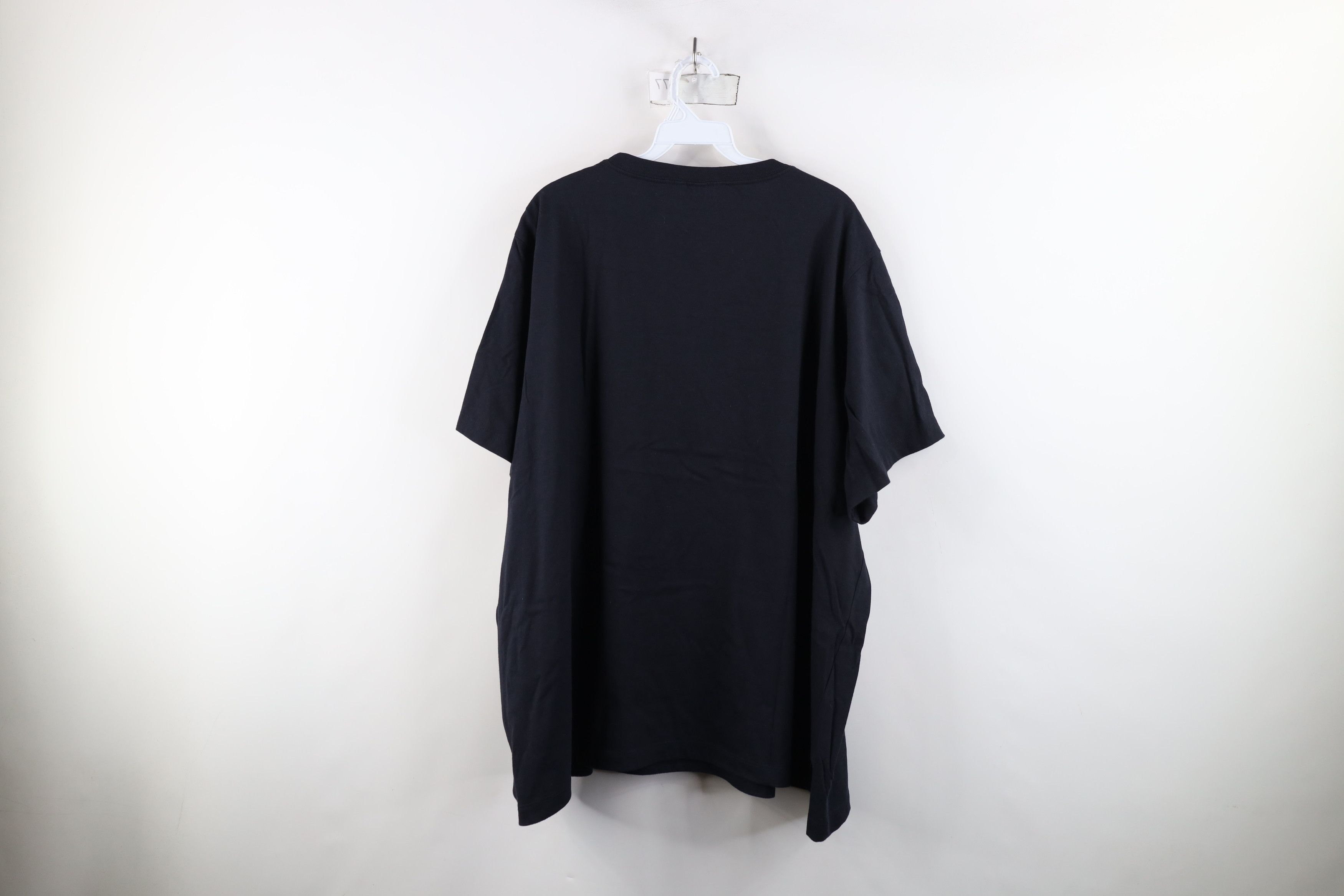 Lands' End × Vintage Vintage 90s Lands End Cotton Short Sleeve T-Shirt Navy Blue Size 3XL / US 20-22 - 9 Thumbnail