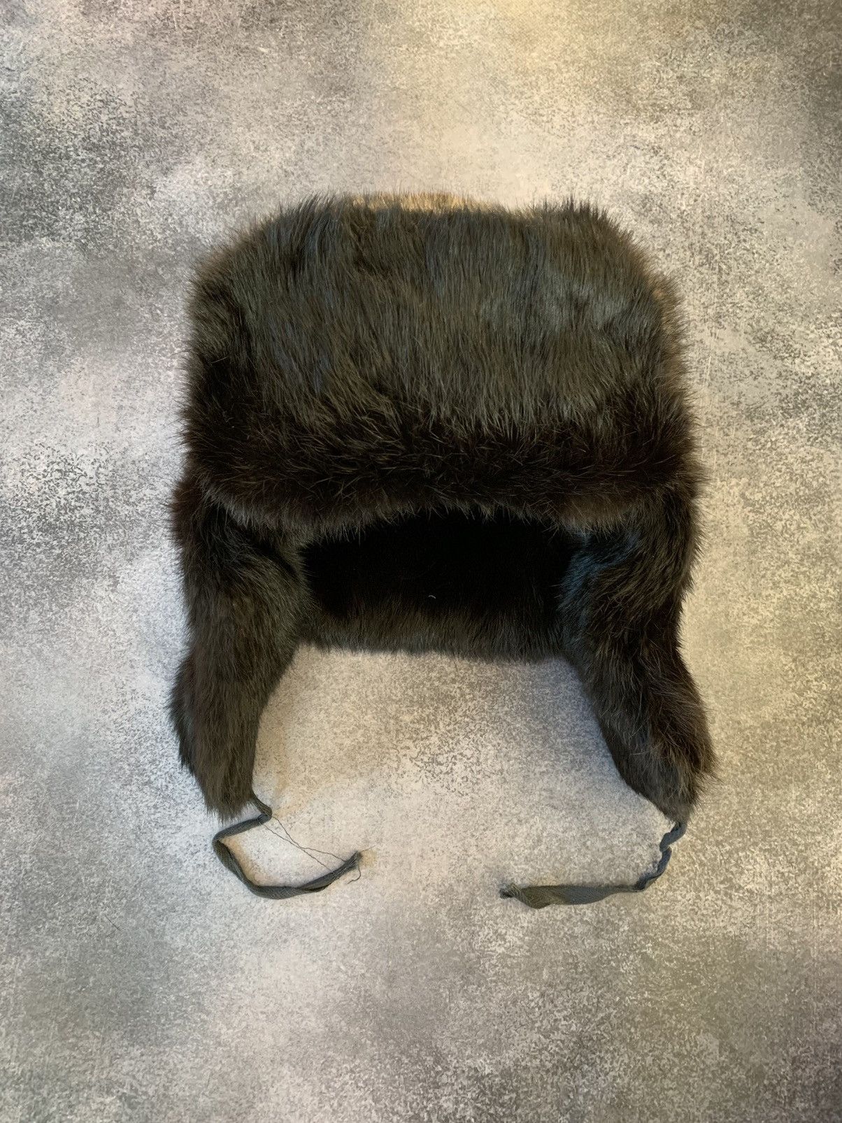 Vintage Vintage 90s Alt Ushanka Fuzzy Trapper Fur Winter Hat Size ONE SIZE - 3 Thumbnail