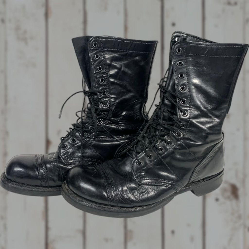 Corcoran Men's Tactical Leather Jump Boots 10 Model 1500 Black