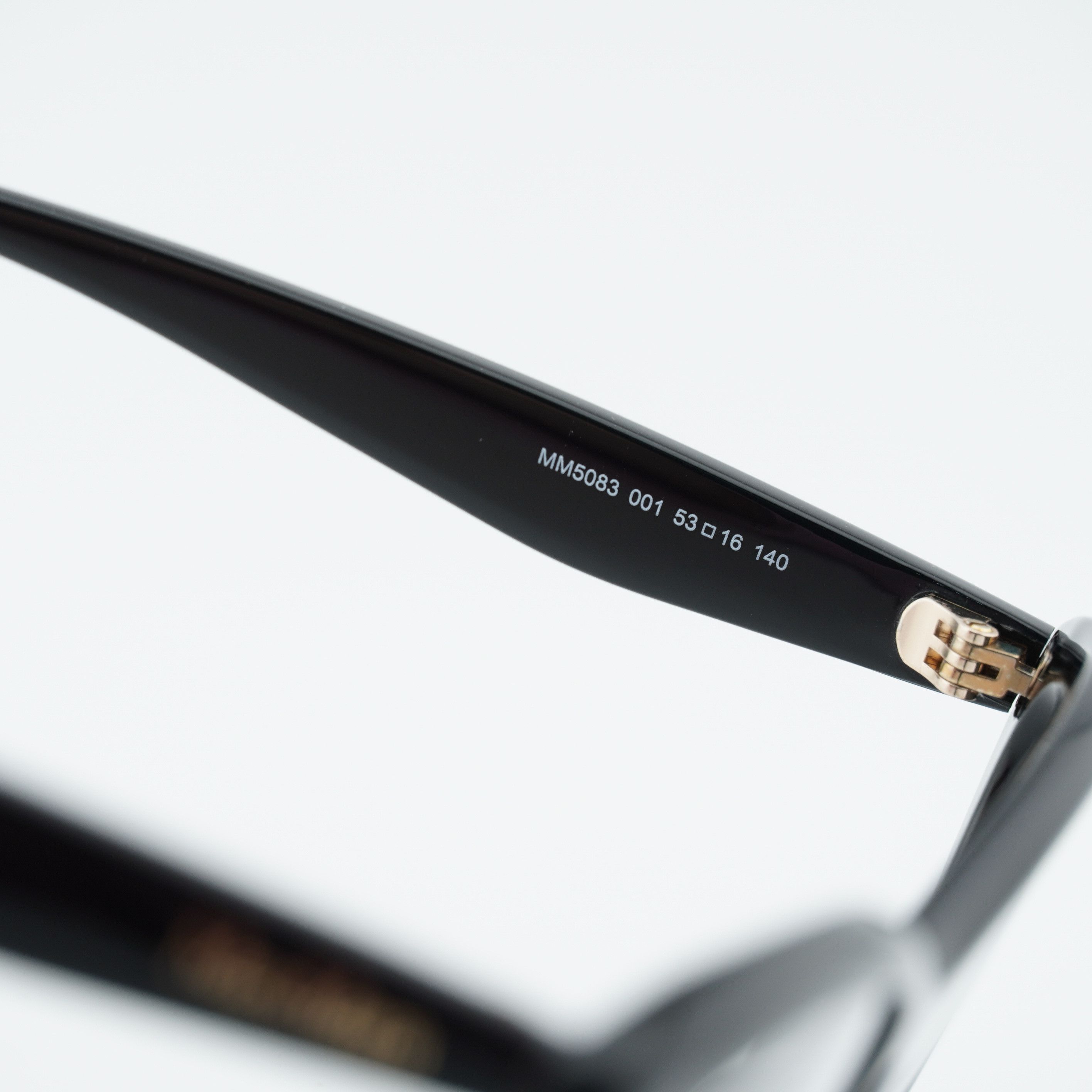 Max Mara Max Mara MM5083 001 Eyeglasses Black 53mm Cat Eye Frame Size ONE SIZE - 9 Thumbnail
