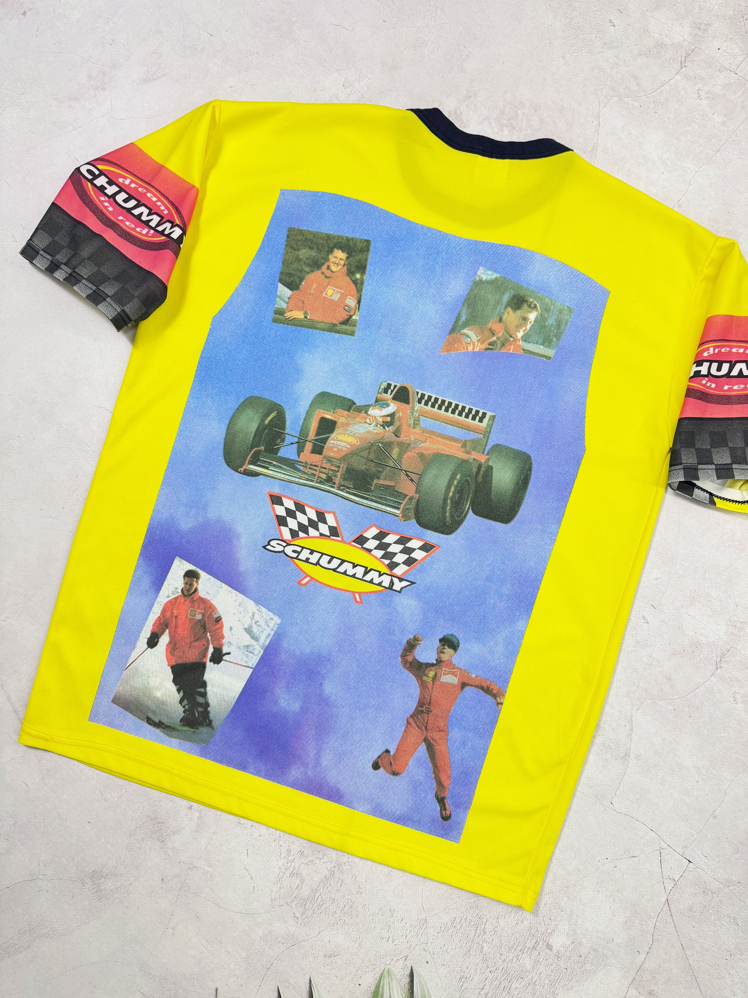 Vintage Vintage Michael Schumaher T-Shirt Formula1 Racing Style Size US M / EU 48-50 / 2 - 10 Thumbnail
