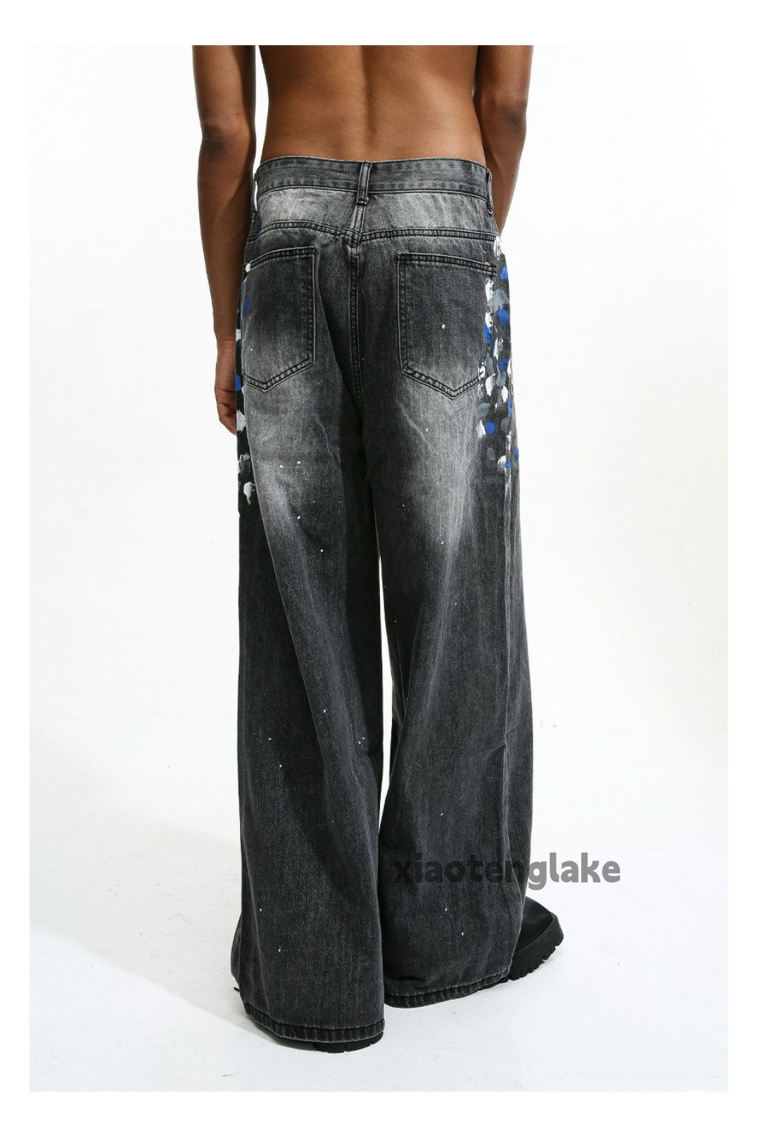 Jean × Vintage washed faded cleanfit yuppie bootcut baggy jeans Size US 30 / EU 46 - 5 Thumbnail