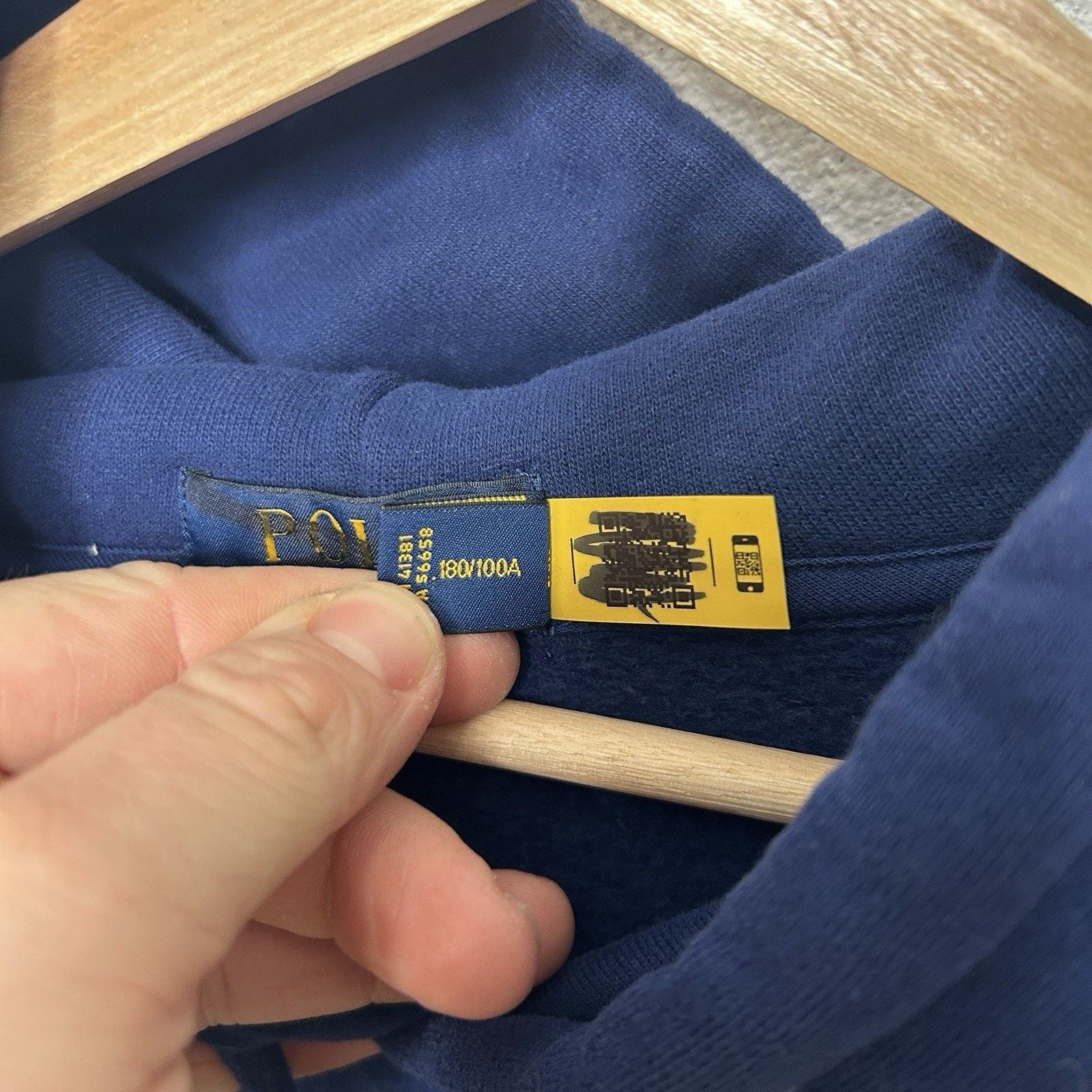 Polo Ralph Lauren Polo Ralph Lauren Embroidered Triple Pony Hoodie “Navy” Size US L / EU 52-54 / 3 - 6 Thumbnail