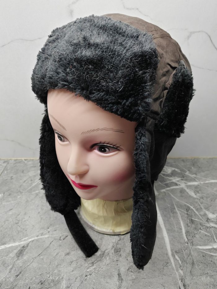 Vintage Vintage Y2k Ushanka Fleece Earflap Cap Hat Size ONE SIZE - 1 Thumbnail