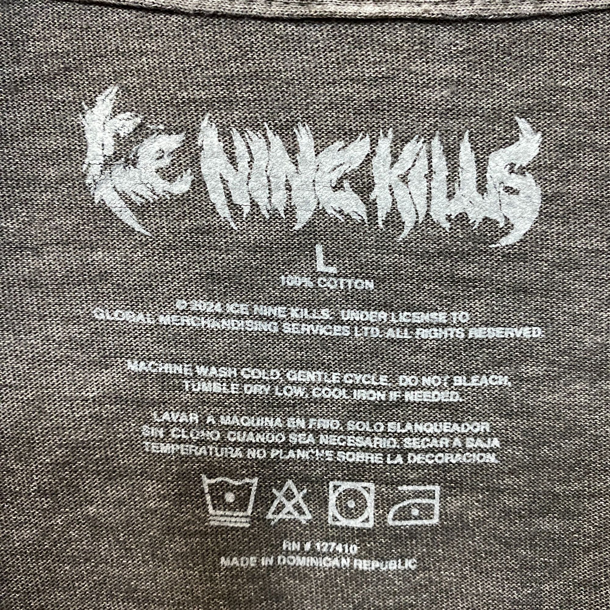 Other Ice Nine Inch Kills Silence Mask Rock Tee size Large Size US L / EU 52-54 / 3 - 4 Thumbnail