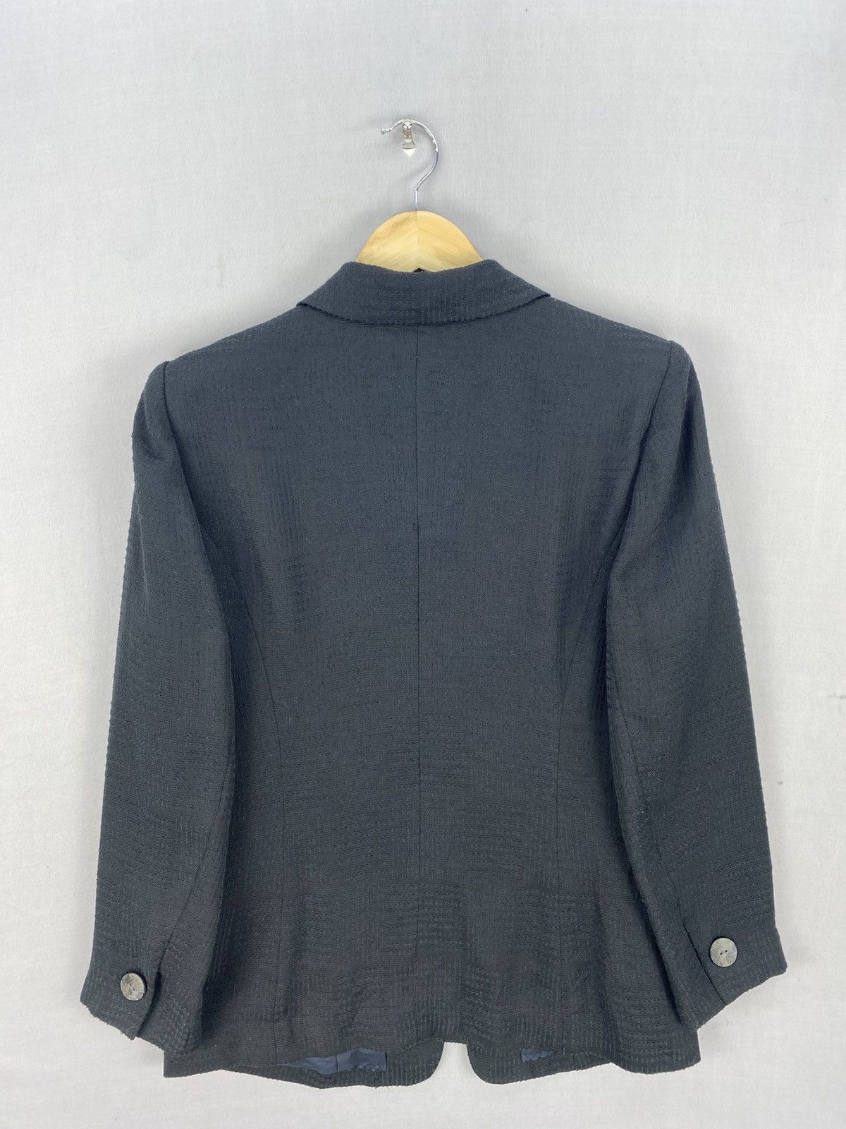 Japanese Brand Vintage Y2K Pat Hogue Padded Shoulder Coat Jacket Size S / US 4 / IT 40 - 4 Thumbnail