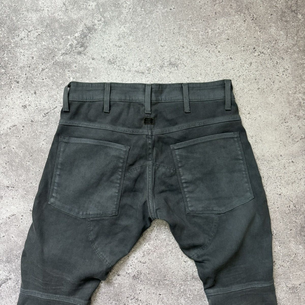 G-Star G-star RAW 5620 3d knee 3D waxed biker jeans Mens Size US 31 - 16 Thumbnail