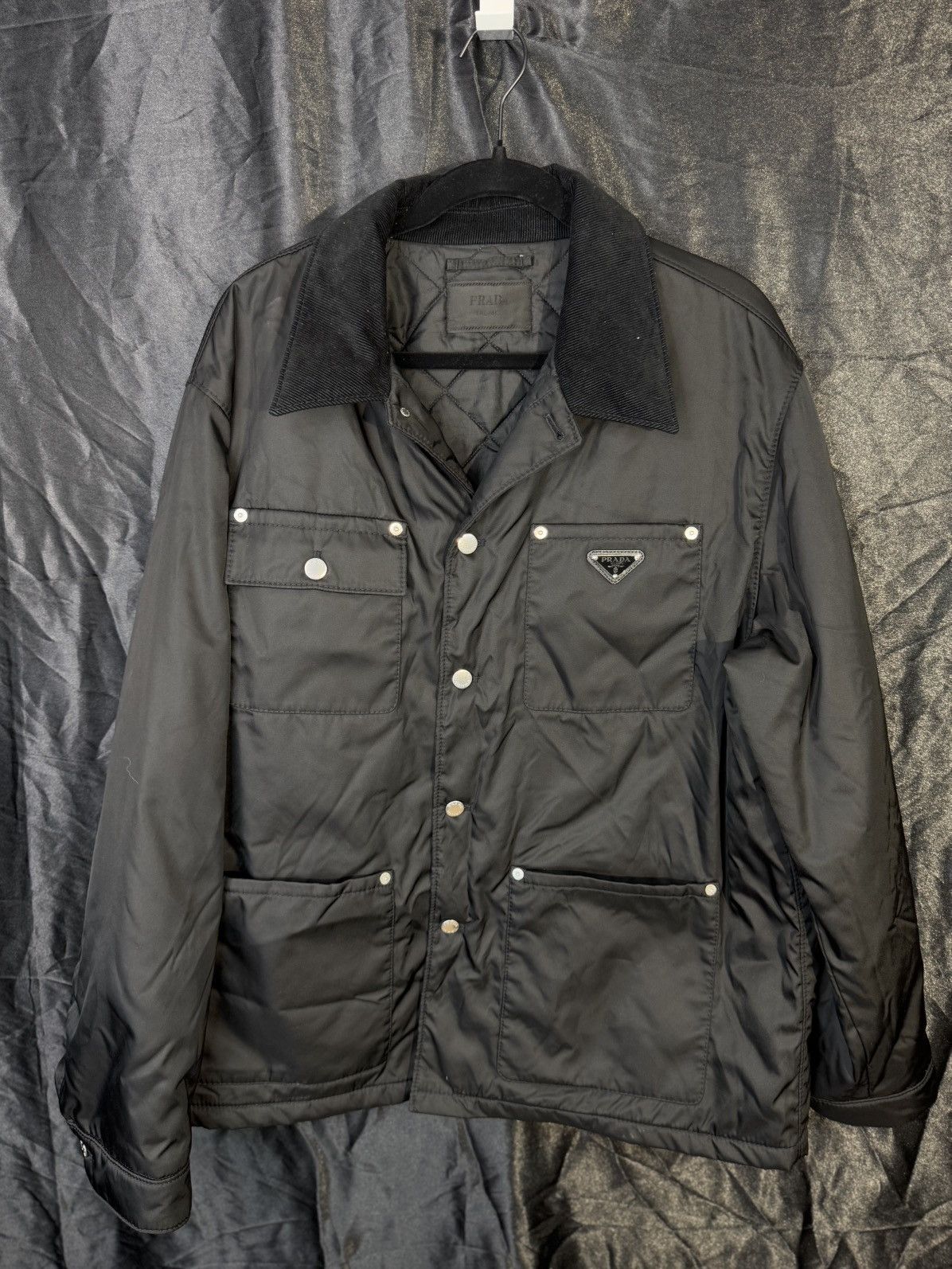 Prada PRADA RE-NYLON WORKER JACKET Size US XL / EU 56 / 4 - 1 Thumbnail