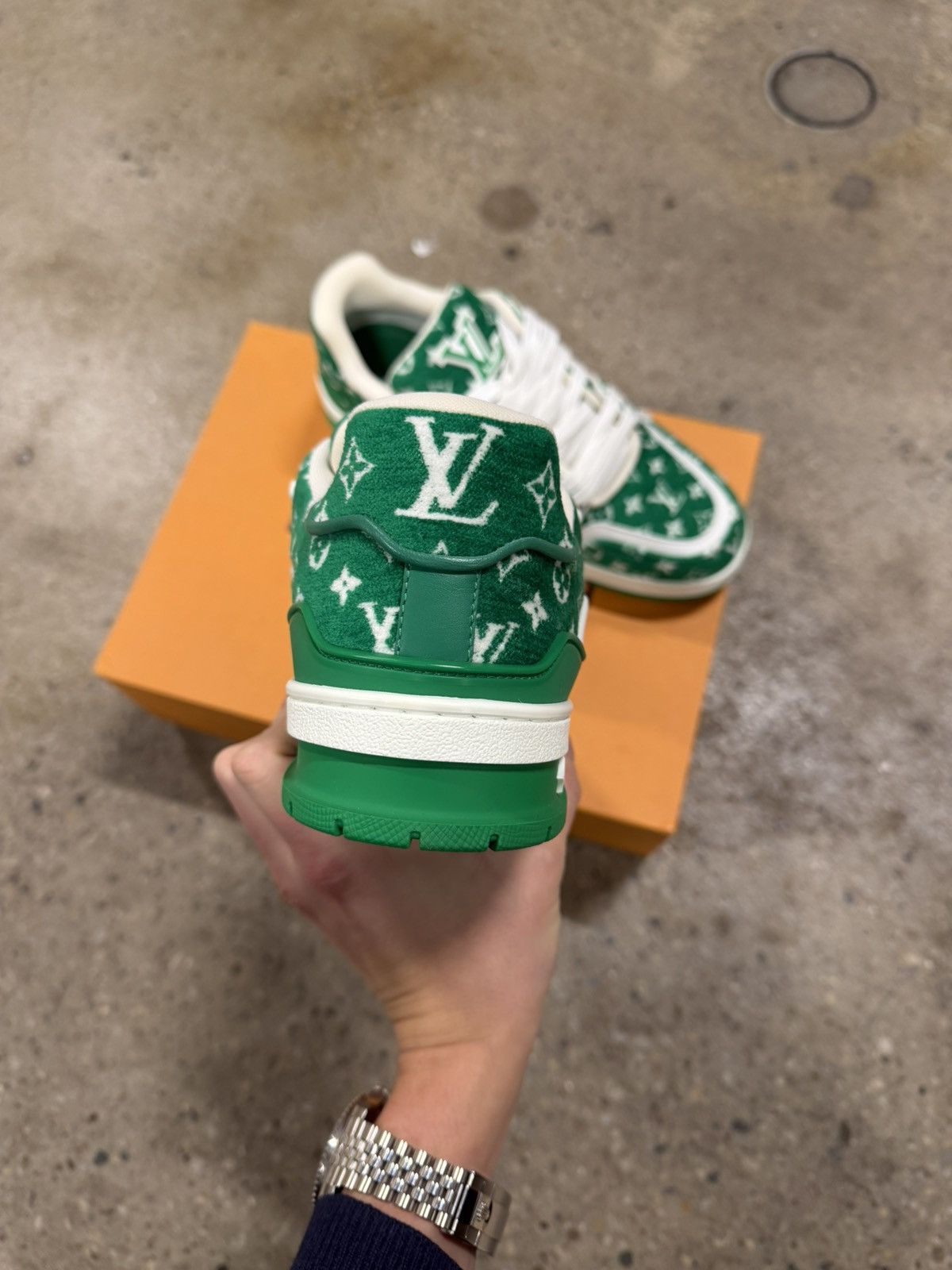Louis Vuitton Louis Vuitton Monogram Trainer Sneaker NEW 1400$ Size US 8 / EU 41 - 6 Thumbnail