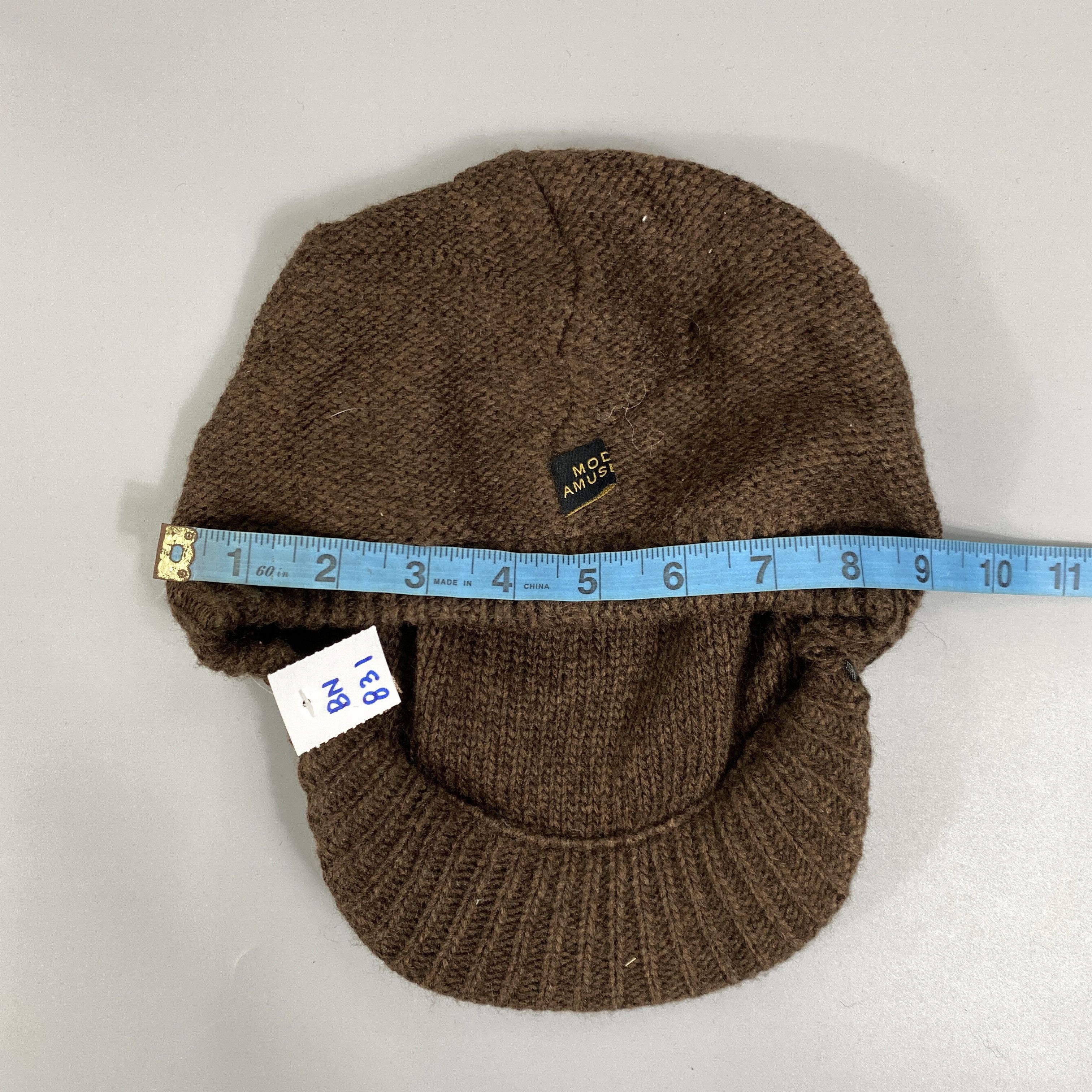 Modern Amusement Modern Amusement Knit Snow Cap Hat Beanie -BN831 Size ONE SIZE - 6 Thumbnail