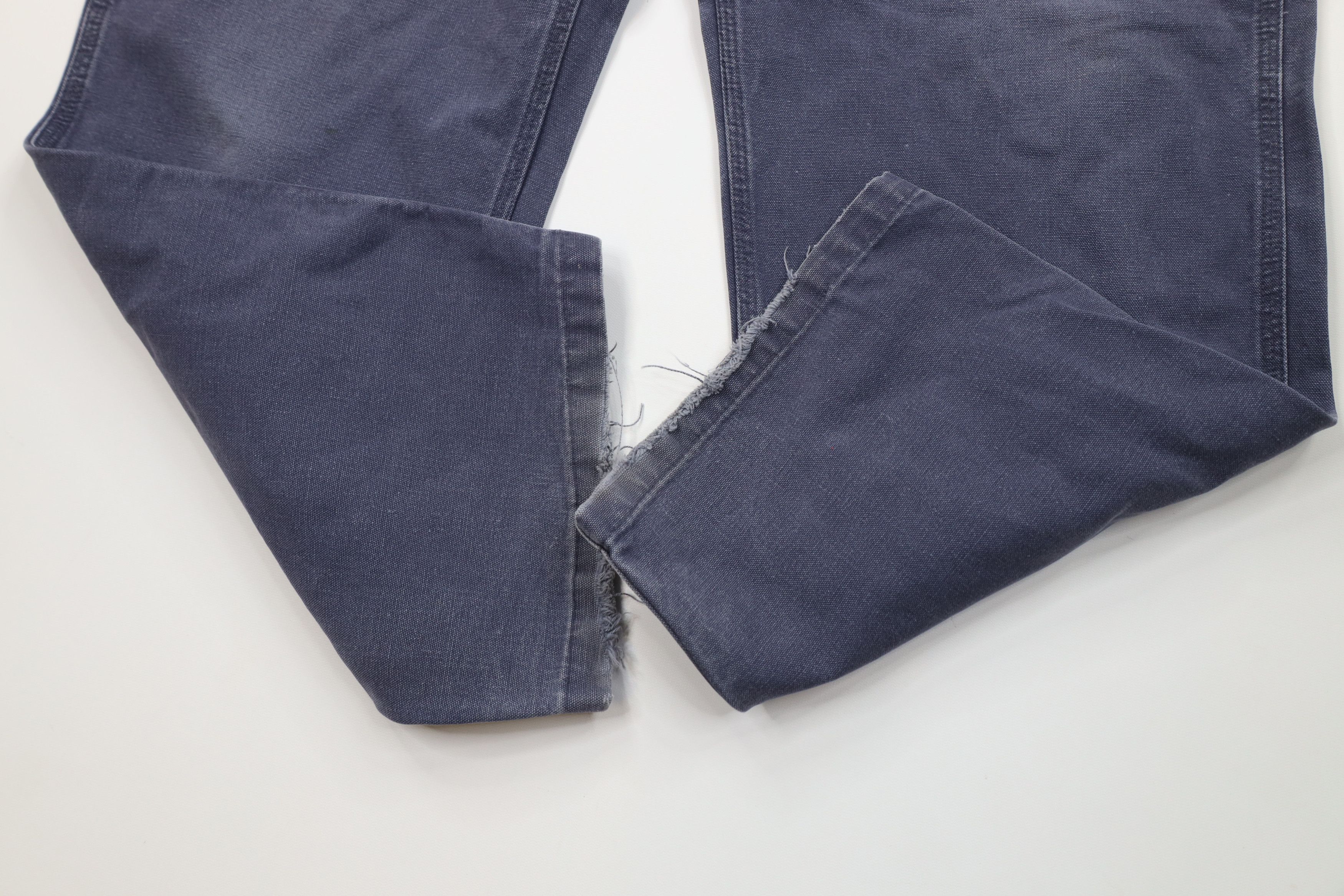 Carhartt Vintage Carhartt Wide Leg Dungaree Pants Petrol Blue USA Size US 40 / EU 56 - 5 Thumbnail