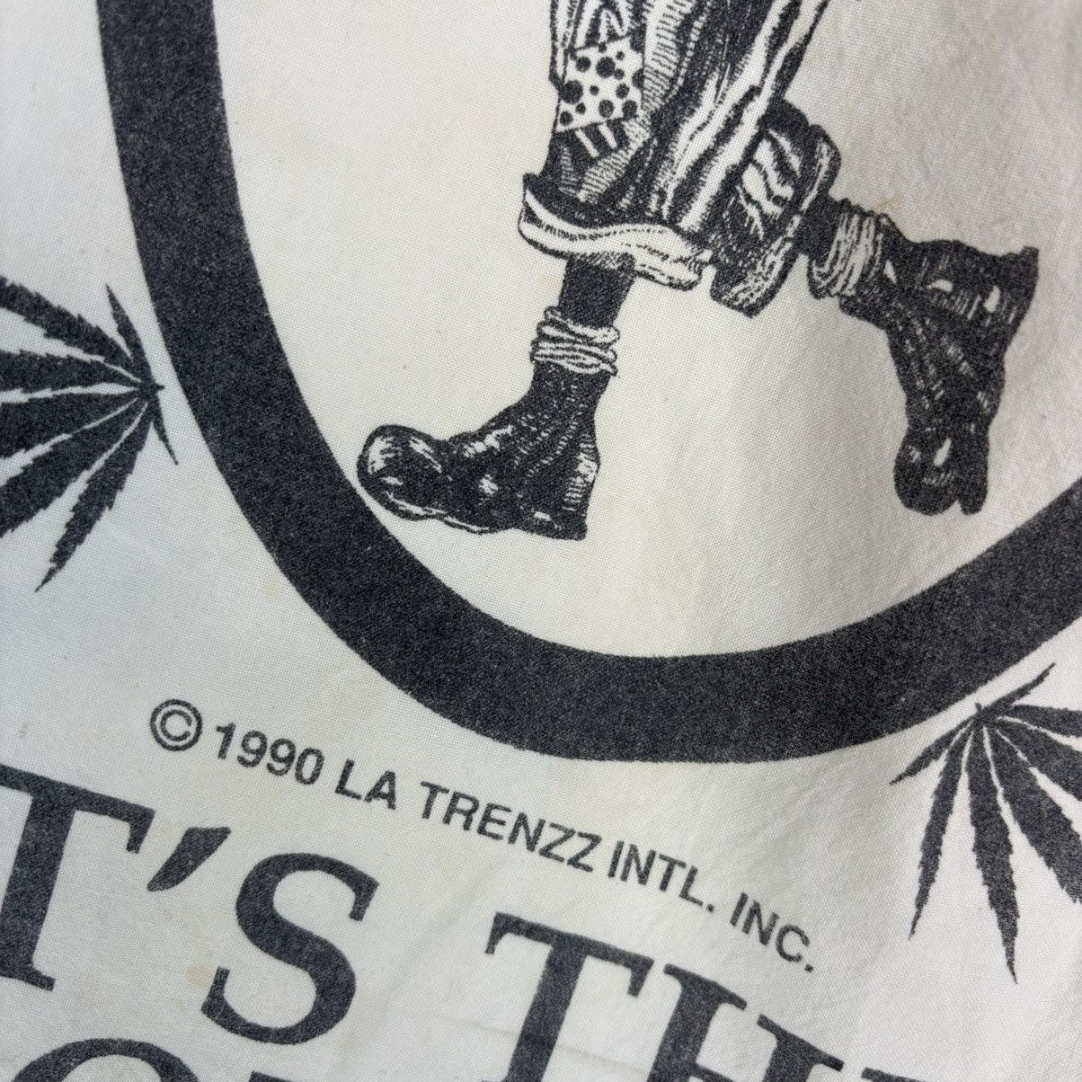Vintage 1990 LA TRENZZ INTL. INC Drawstring cotton Short Pants Size US 40 / EU 56 - 5 Thumbnail
