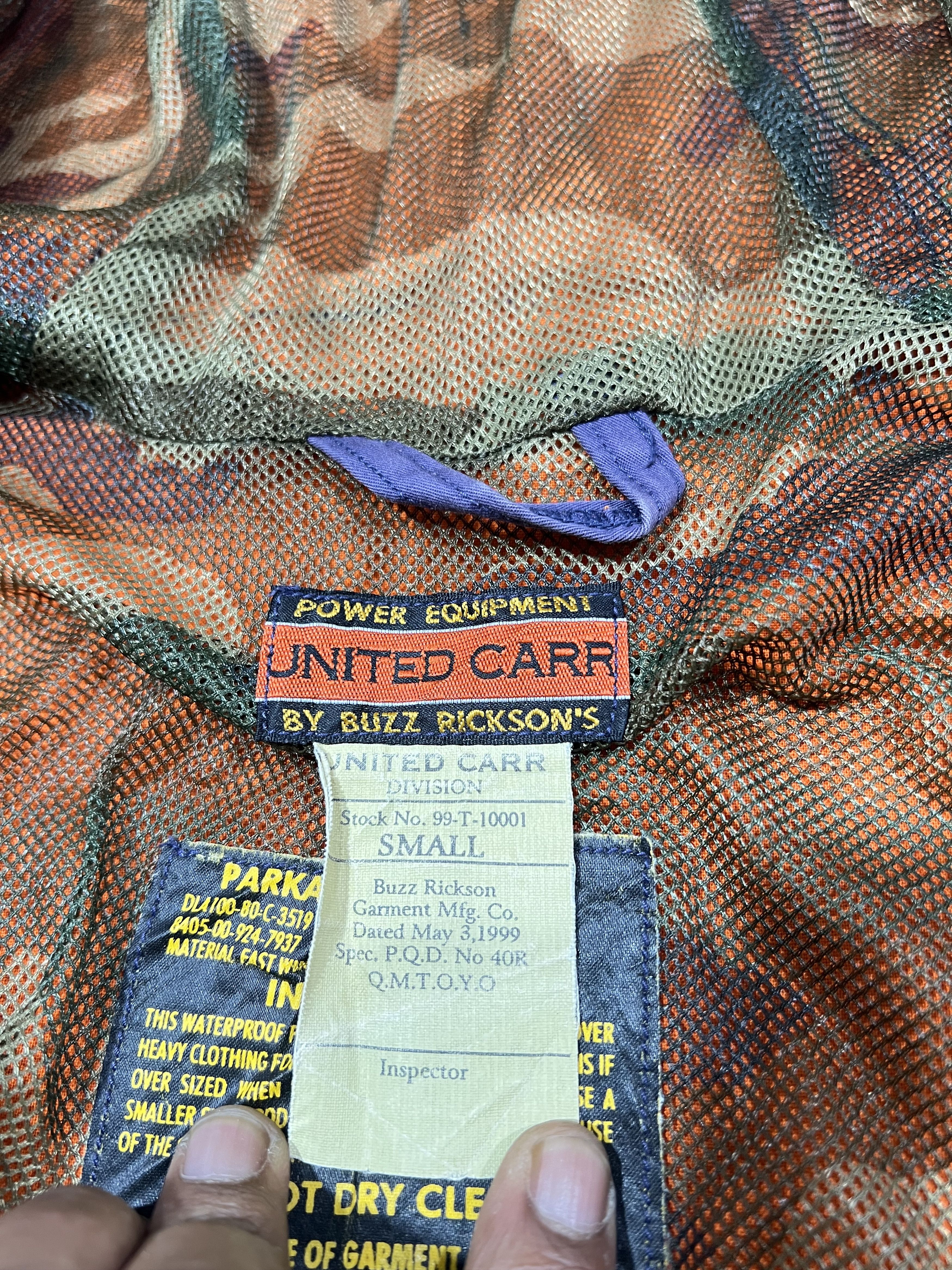 Buzz Rickson's 2000s Archival Buzz Rickson Tactical Military Hodded Ifsix Size US M / EU 48-50 / 2 - 9 Thumbnail