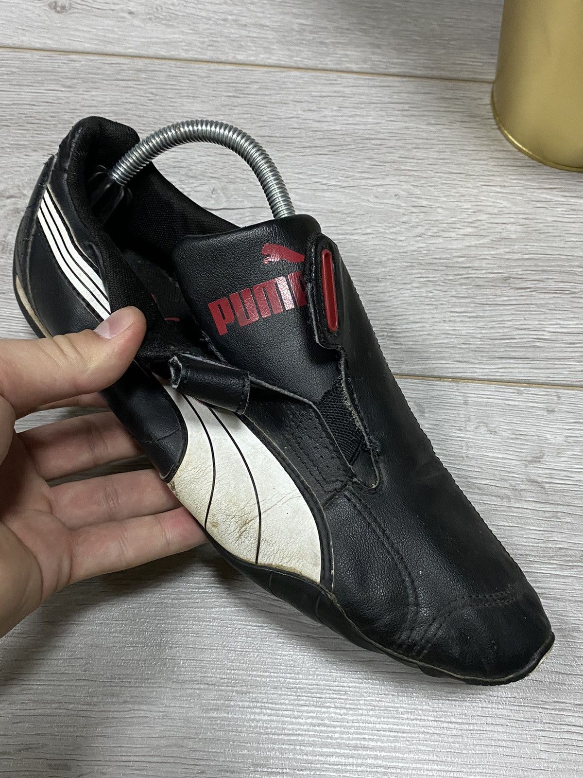 Puma Puma speed cat vintage big logo sneakers leather Size US 9 / EU 42 - 14 Thumbnail