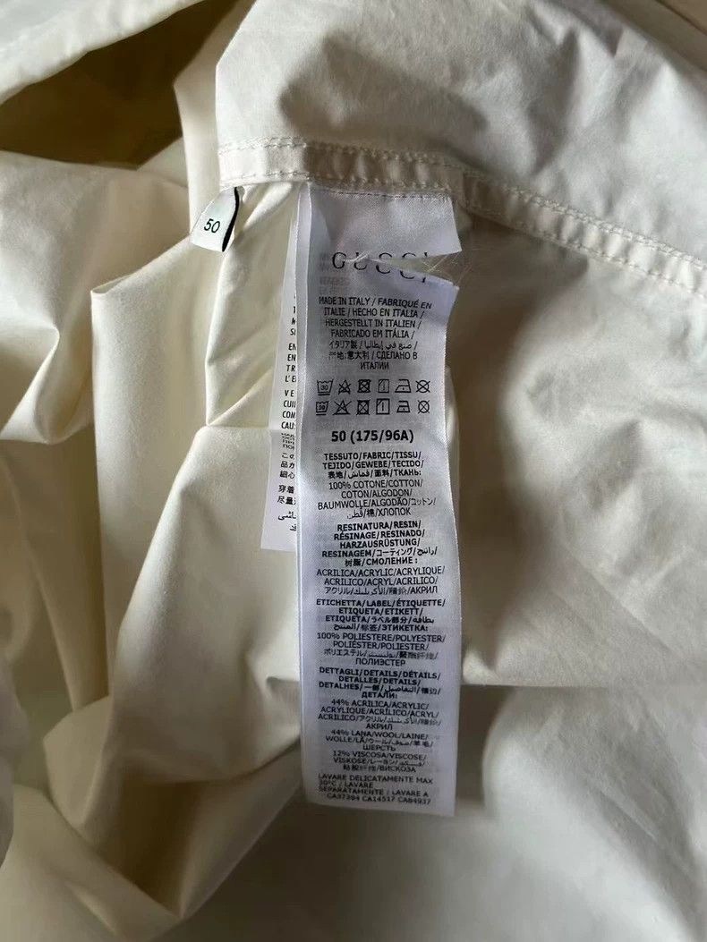 Gucci Gucci White half-zip windbreaker jacket 2501-Nextarrow Size US M / EU 48-50 / 2 - 4 Thumbnail