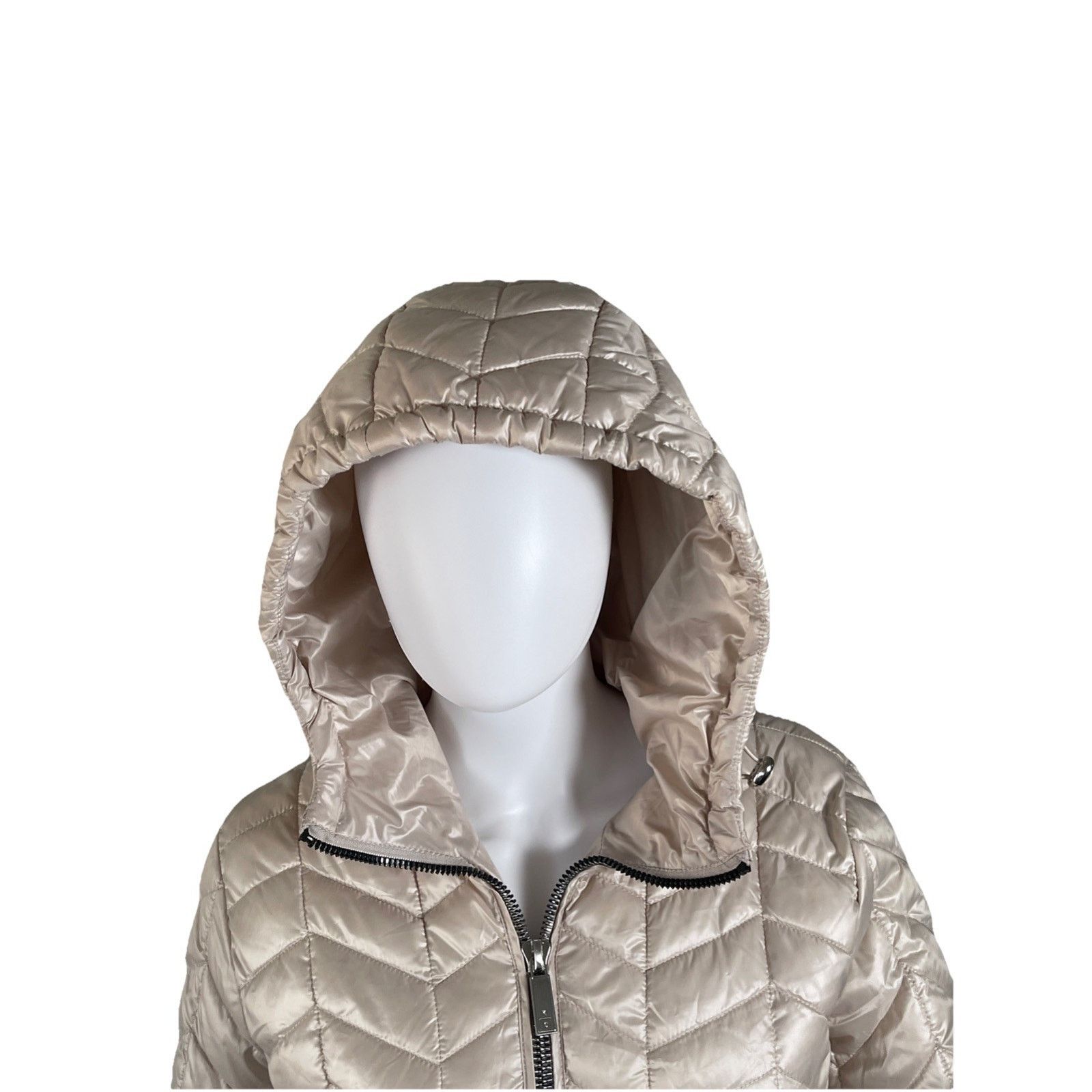 Kenneth Cole Kenneth Cole Hooded Puffer Coat Golden Size Large Coat Size M / US 6-8 / IT 42-44 - 3 Thumbnail