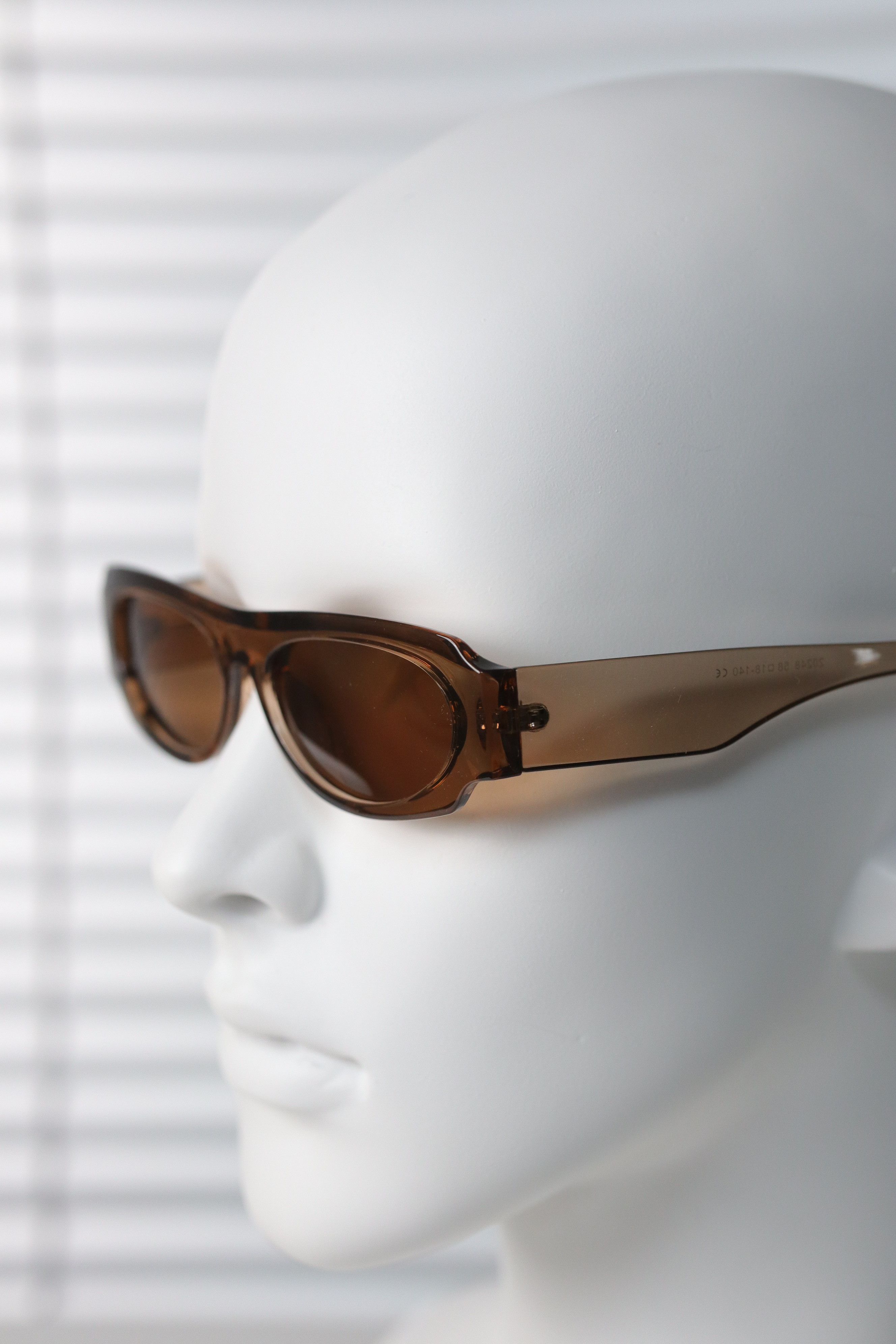 Japanese Brand Vtg Y2k Avant Garde Round Sunglasses Jelly Pink Unisex OS Size ONE SIZE - 5 Thumbnail