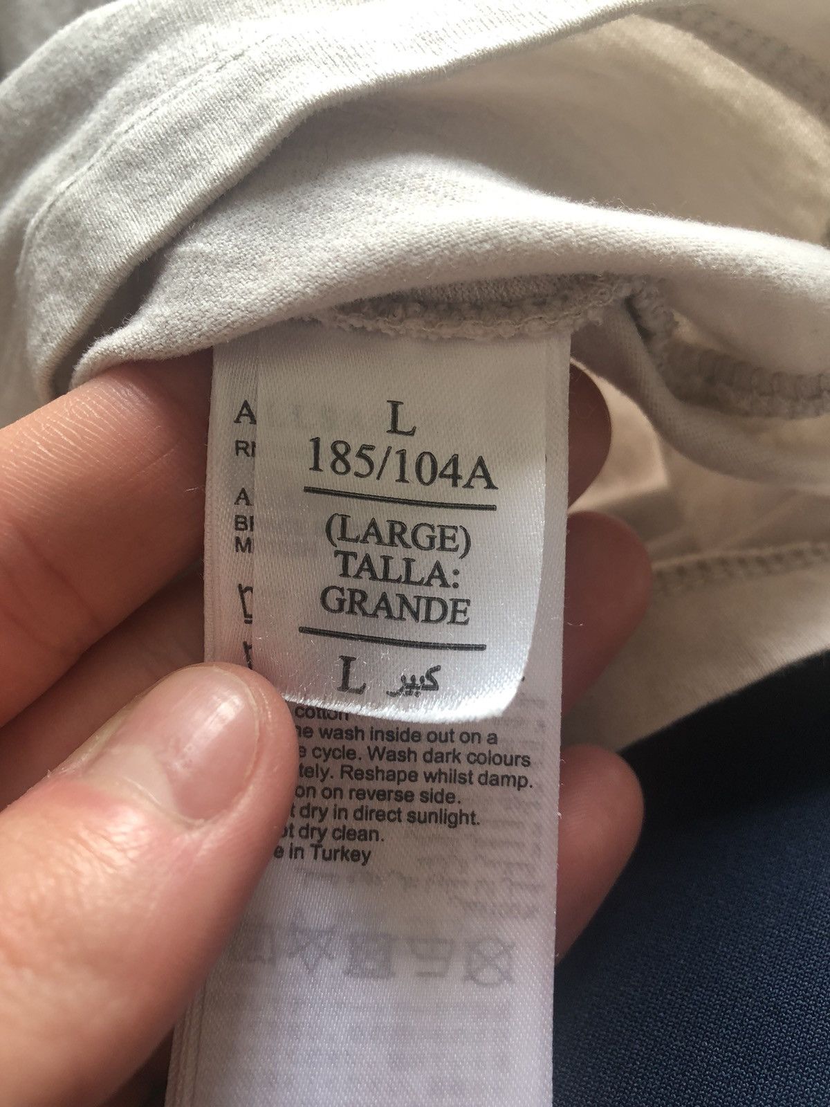 Allsaints ALLSAINTS VINTAGE CLASSIC QUALITY POLO SHIRT Size US L / EU 52-54 / 3 - 4 Thumbnail