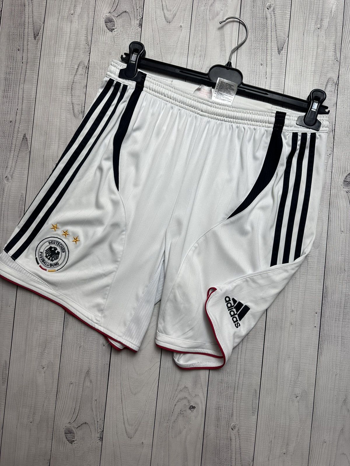 Adidas × Vintage Vintage adidas Deutschland soccer shorts size S/M Size US 31 - 2 Thumbnail