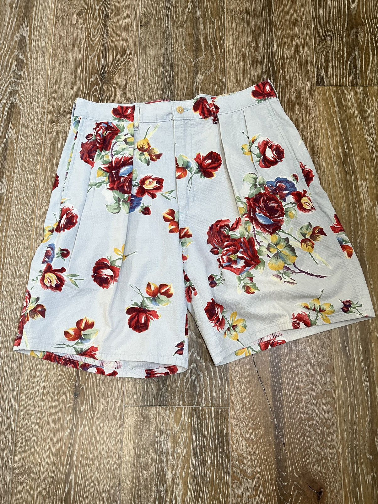 Polo Ralph Lauren Vintage polo ralph lauren floral shorts Size US 33 - 1 Thumbnail