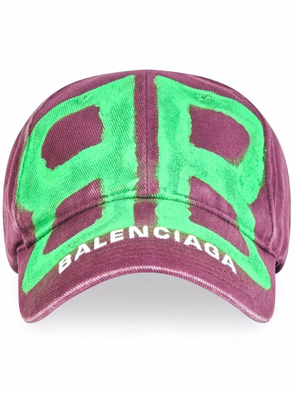 Balenciaga BB Spray Paint Baseball Cap Hat