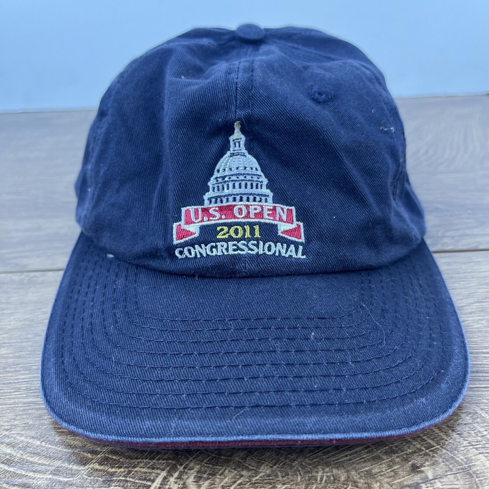Other 2011 US Open Hat Congressional Hat Blue Adjustable Hat Blue Size ONE SIZE - 1 Thumbnail