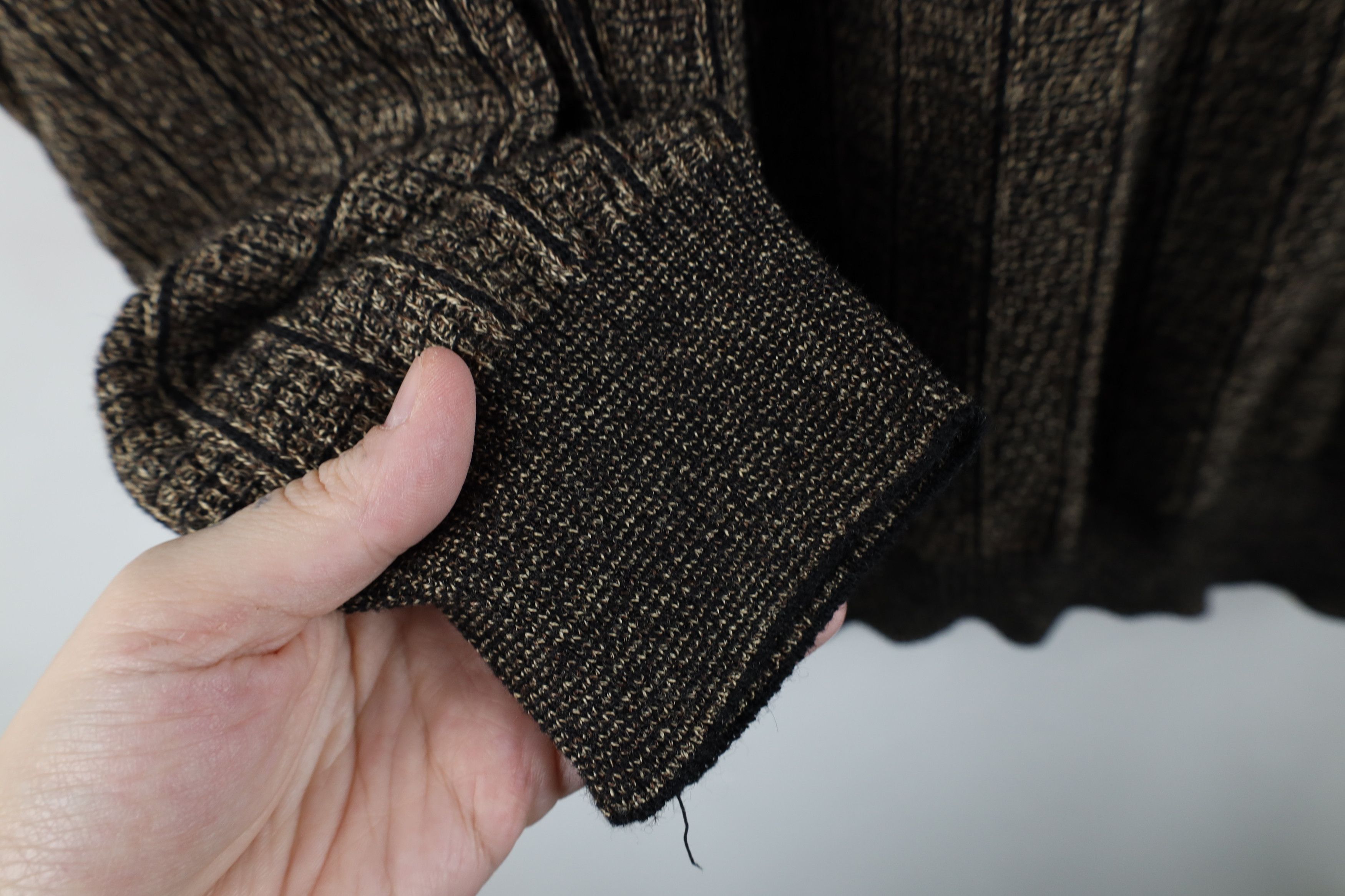 Vintage Vintage 90s Streetwear Knit Half Zip Collared Sweater Size US XL / EU 56 / 4 - 6 Thumbnail