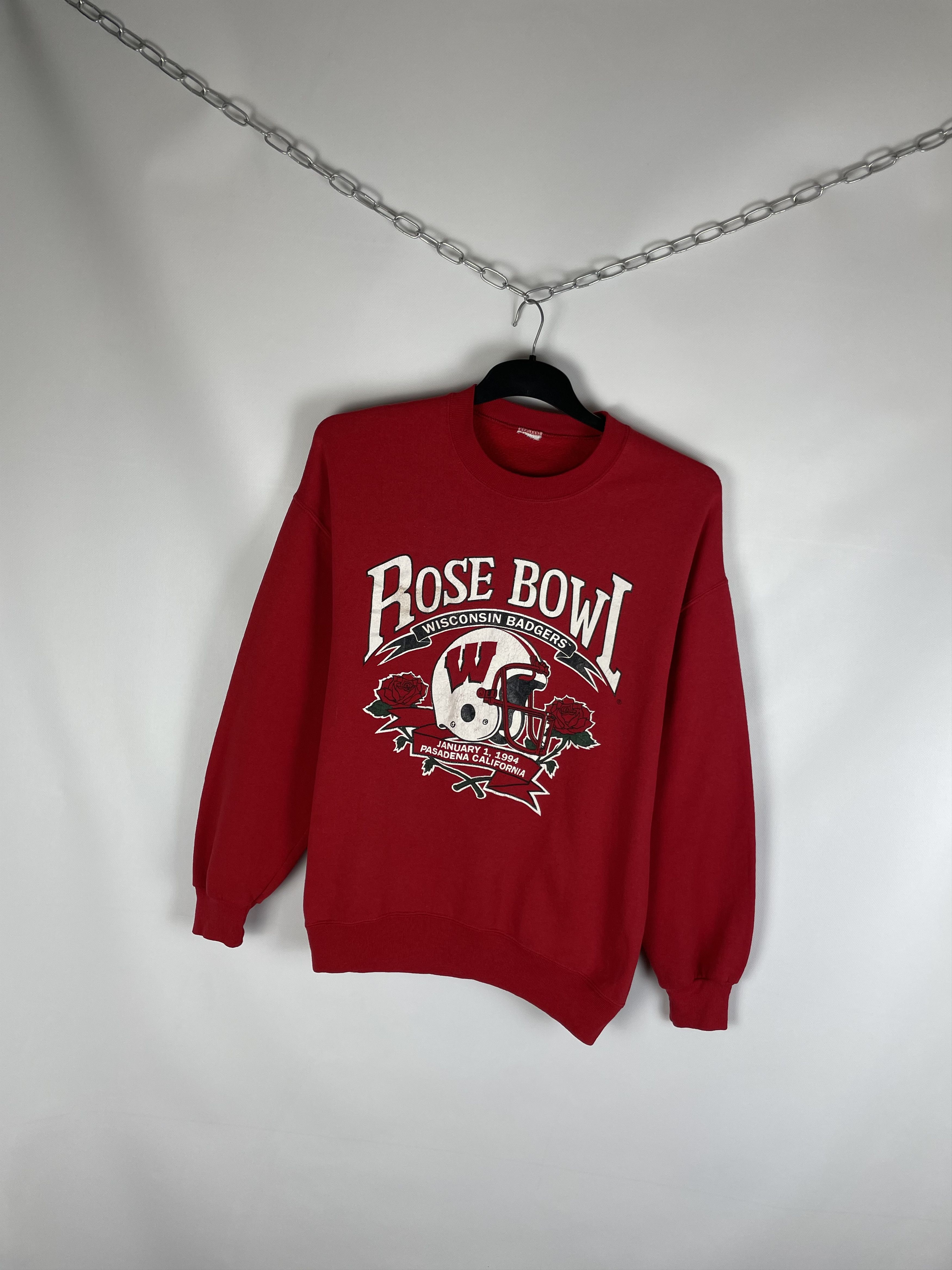 Vintage Rare Vintage 1994 Wisconsin Rose Bowl Sweatshirt Size US XL / EU 56 / 4 - 2 Thumbnail