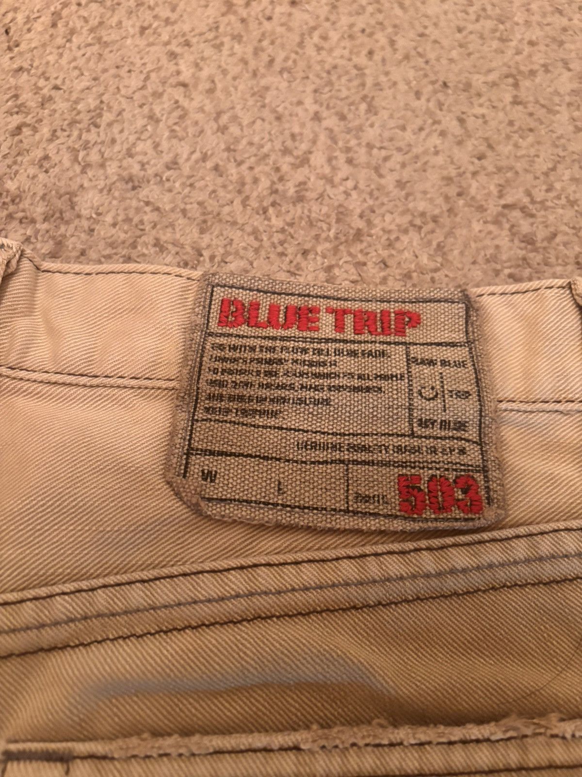 Edwin × Japanese Brand × Vintage EDWIN 503 BLUE TRIP STRAIGHT LEG JEANS Size US 32 / EU 48 - 3 Thumbnail