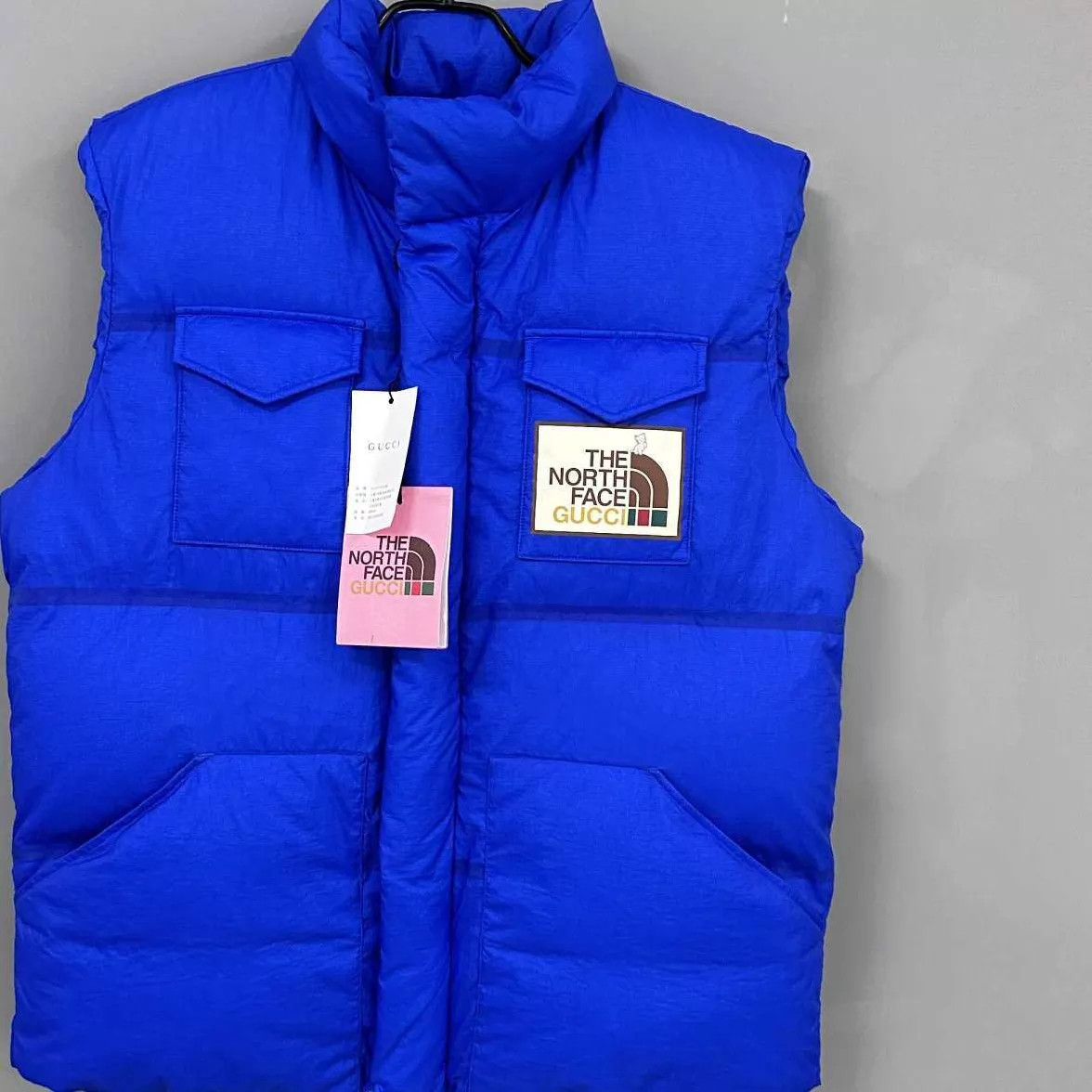 Gucci GUCCI TNF Embroidered Logo Down Vest S New with Tags Size US S / EU 44-46 / 1 - 2 Thumbnail