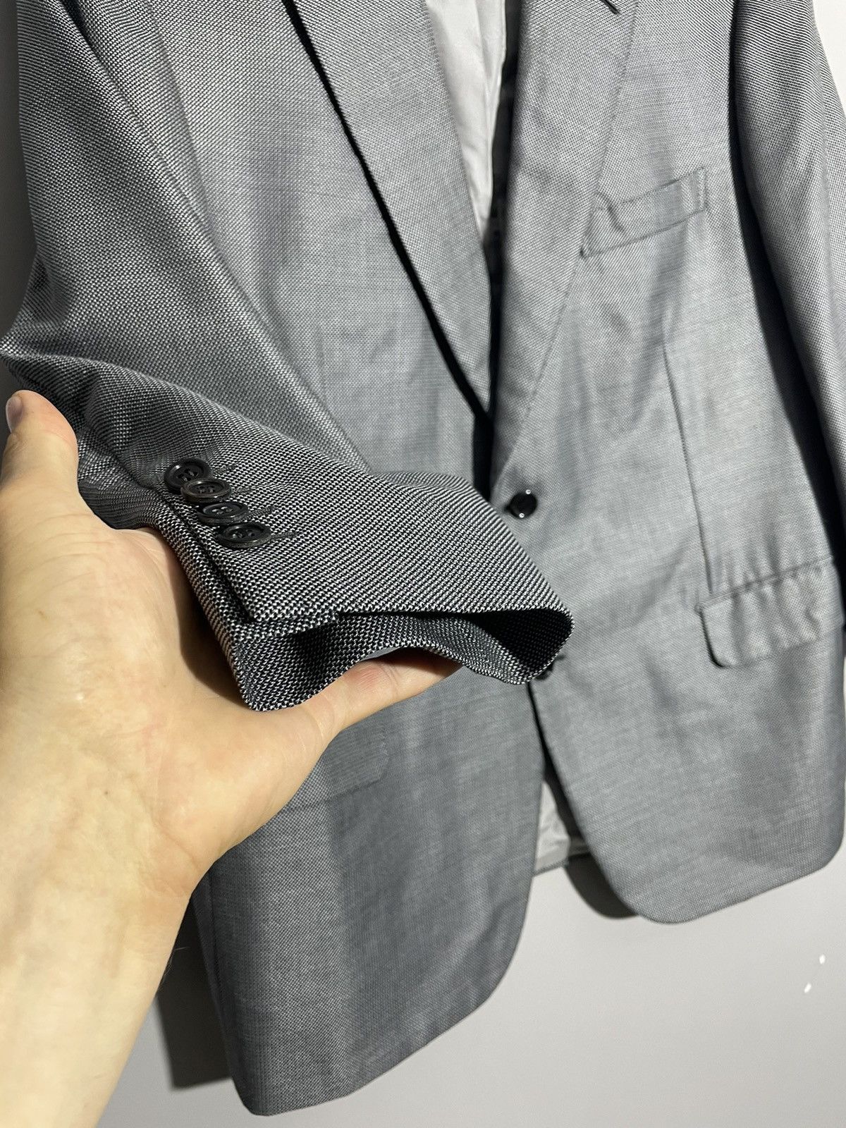Brioni Brioni Parlamento Grey Blazer size 27(s) Size 48L - 4 Thumbnail