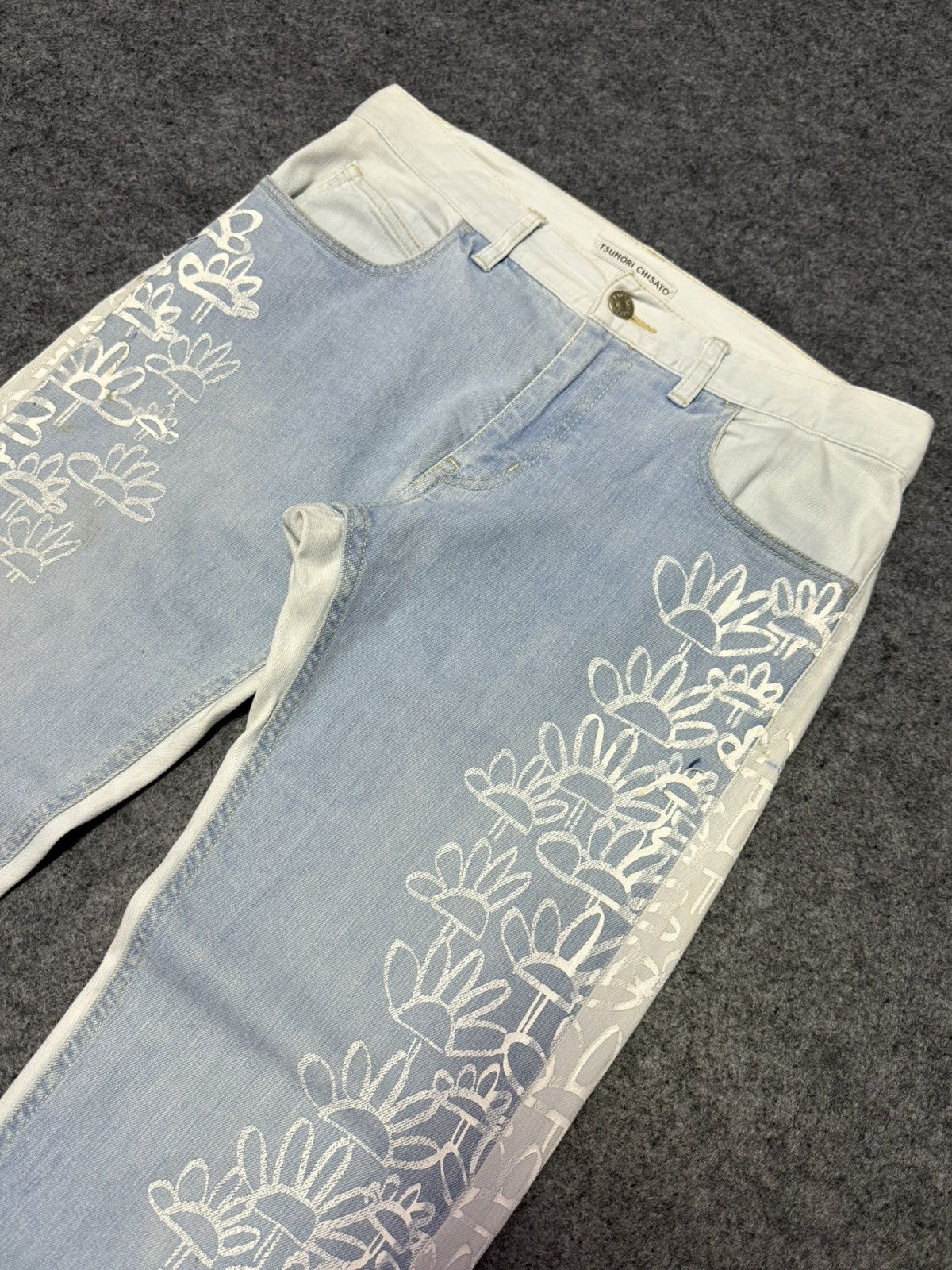 Issey Miyake TSUMORI CHISATO Issey Miyake Hybrid Hippie Light Jeans Size US 30 / EU 46 - 4 Thumbnail