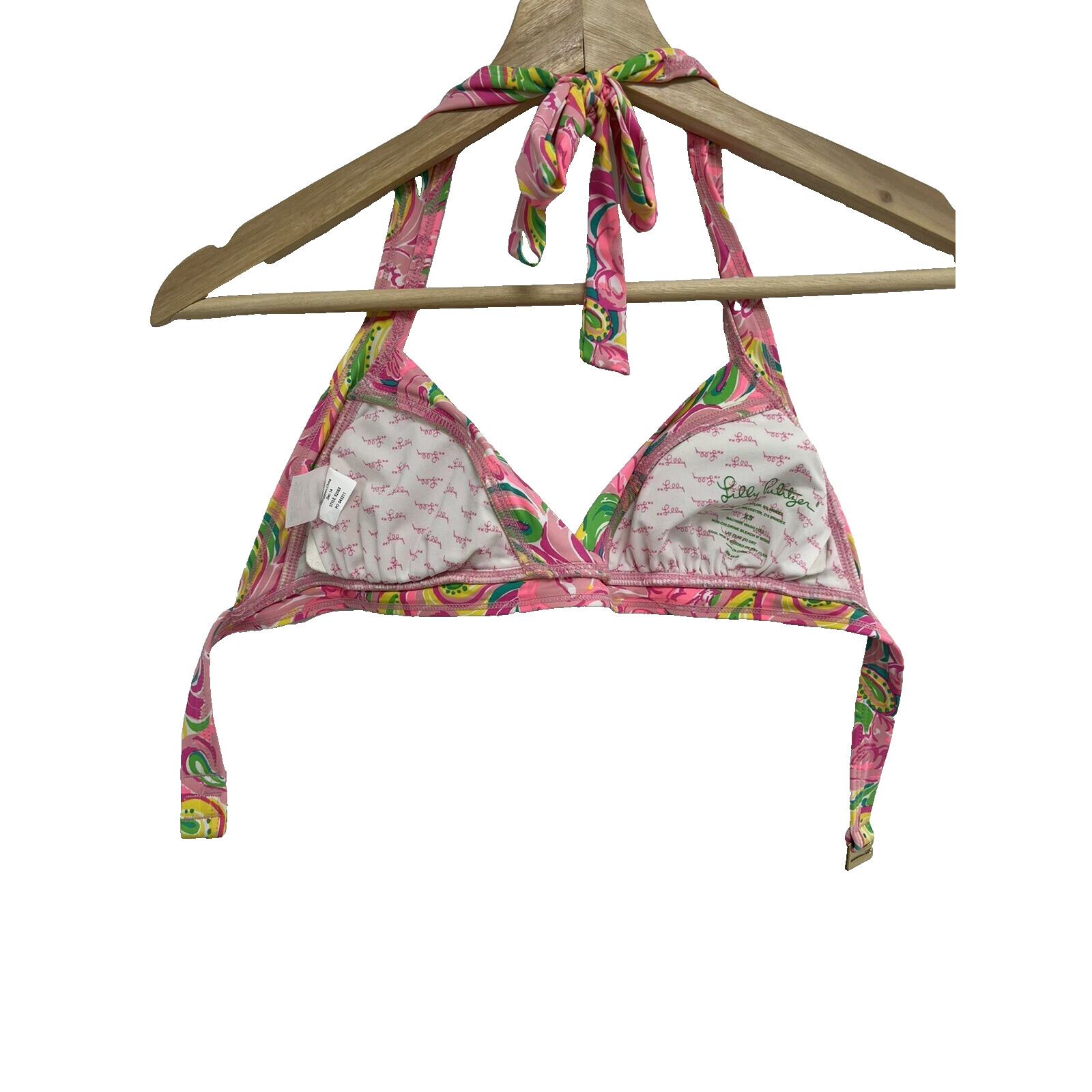 Lilly Pulitzer Lilly Pulitzer Swim Top Bailor Bikini Pink All XS A001638 Size XS / US 0-2 / IT 36-38 - 4 Thumbnail