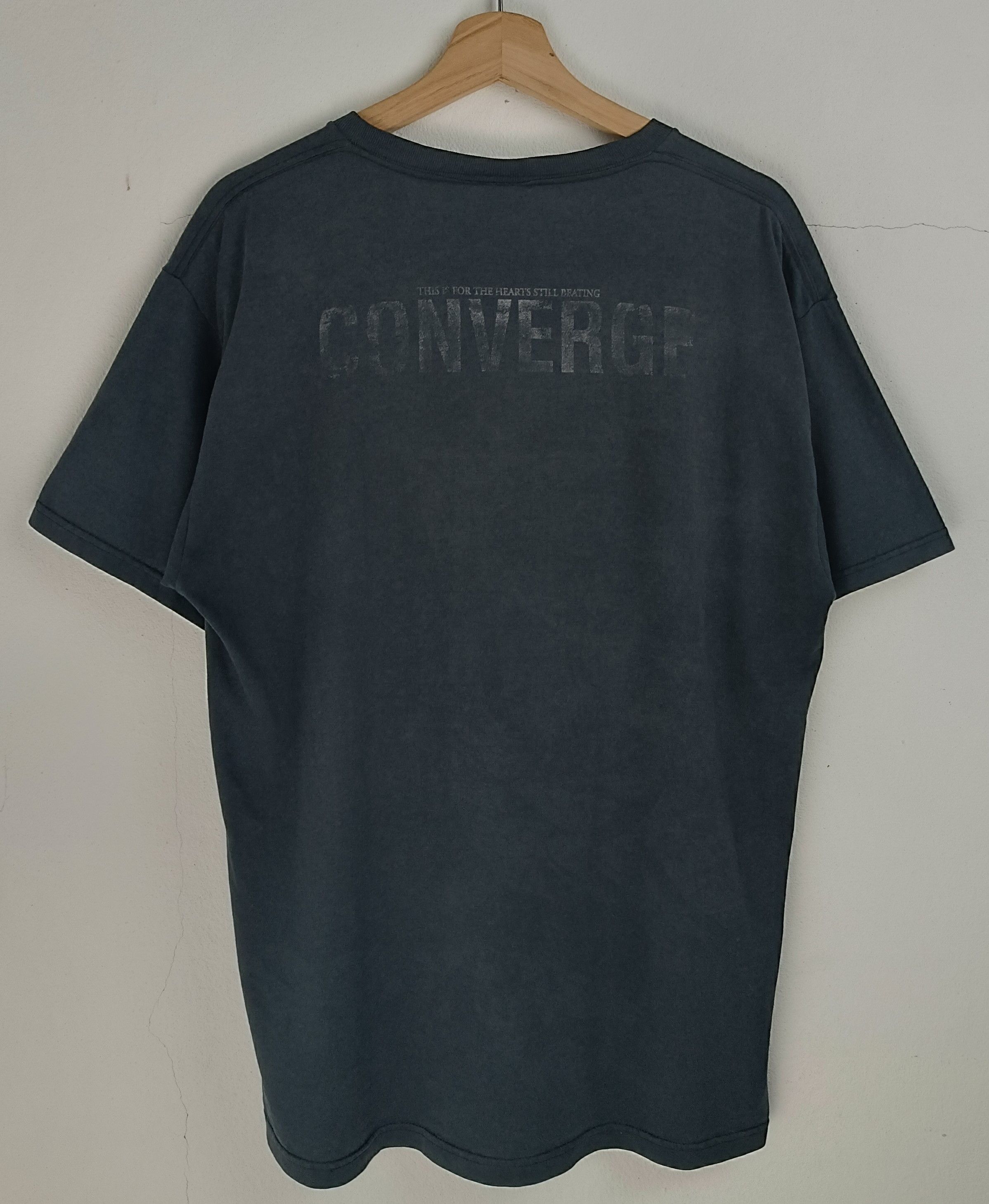 Band Tees VINTAGE 2005 CONVERGE FADED VERY RARE TEE BOTCH CAVE IN Size US L / EU 52-54 / 3 - 5 Thumbnail