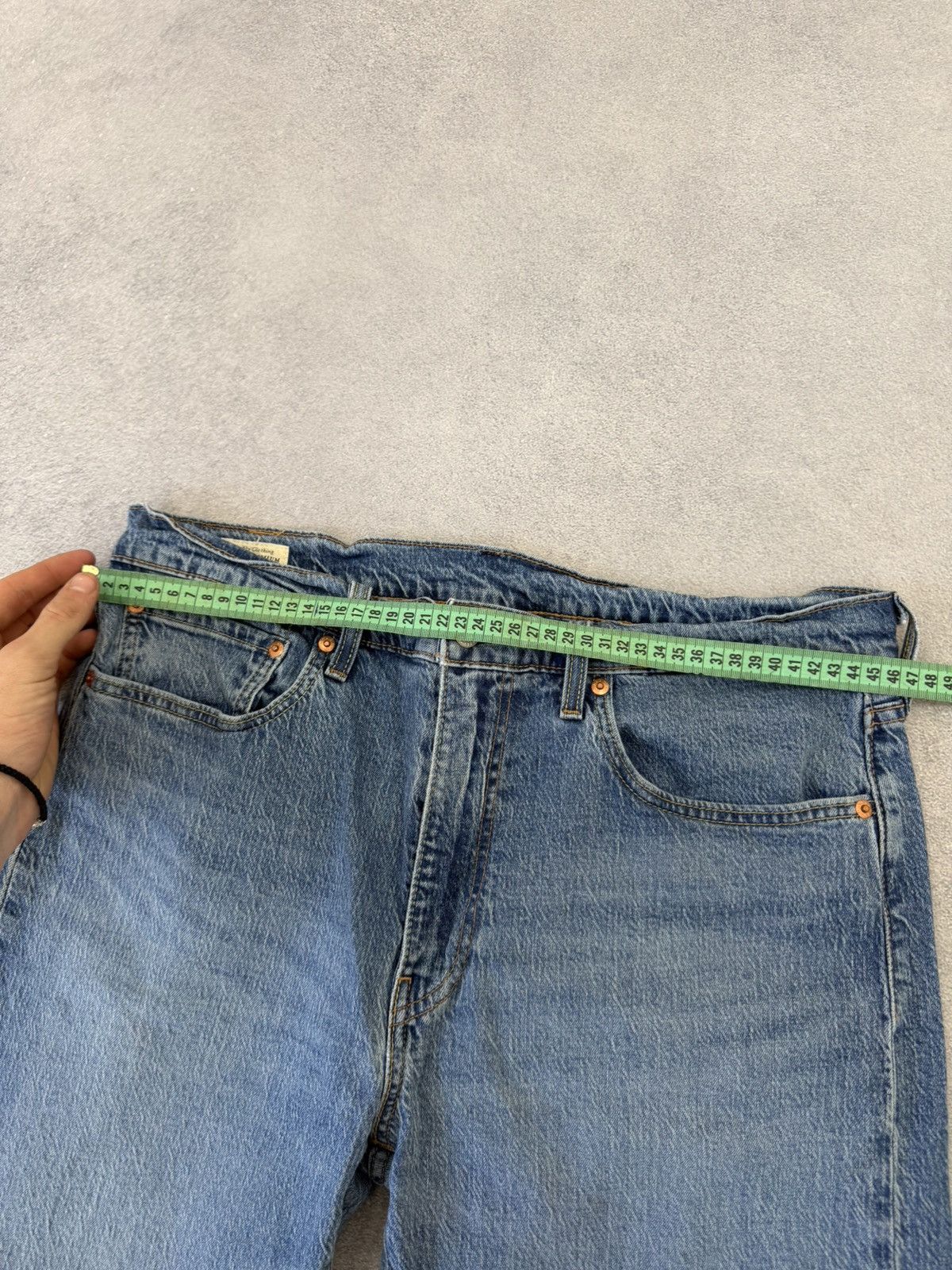 Hedi Slimane Vintage Dior Hedi Slimane Style Washed Denim Jeans Size US 32 / EU 48 - 13 Thumbnail
