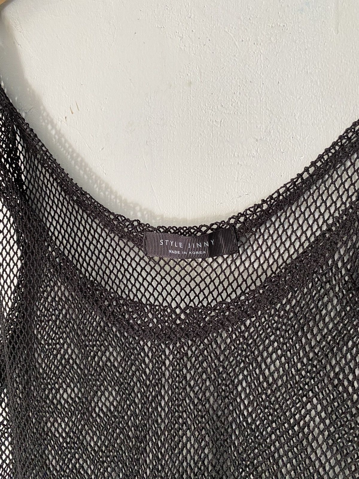 Japanese Brand Vintage style jinny fishnet punk tanktop y2k Size US M / EU 48-50 / 2 - 7 Thumbnail