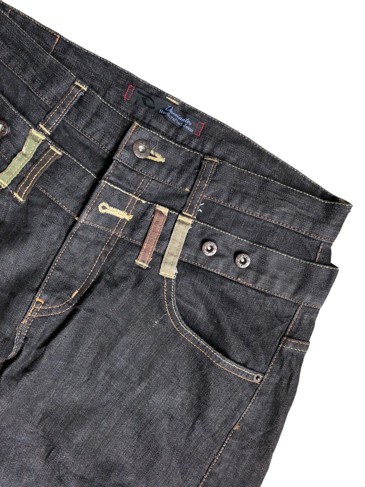 If Six Was Nine Japanese Brand Dominate Double Waist Jeans Size US 32 / EU 48 - 7 Thumbnail