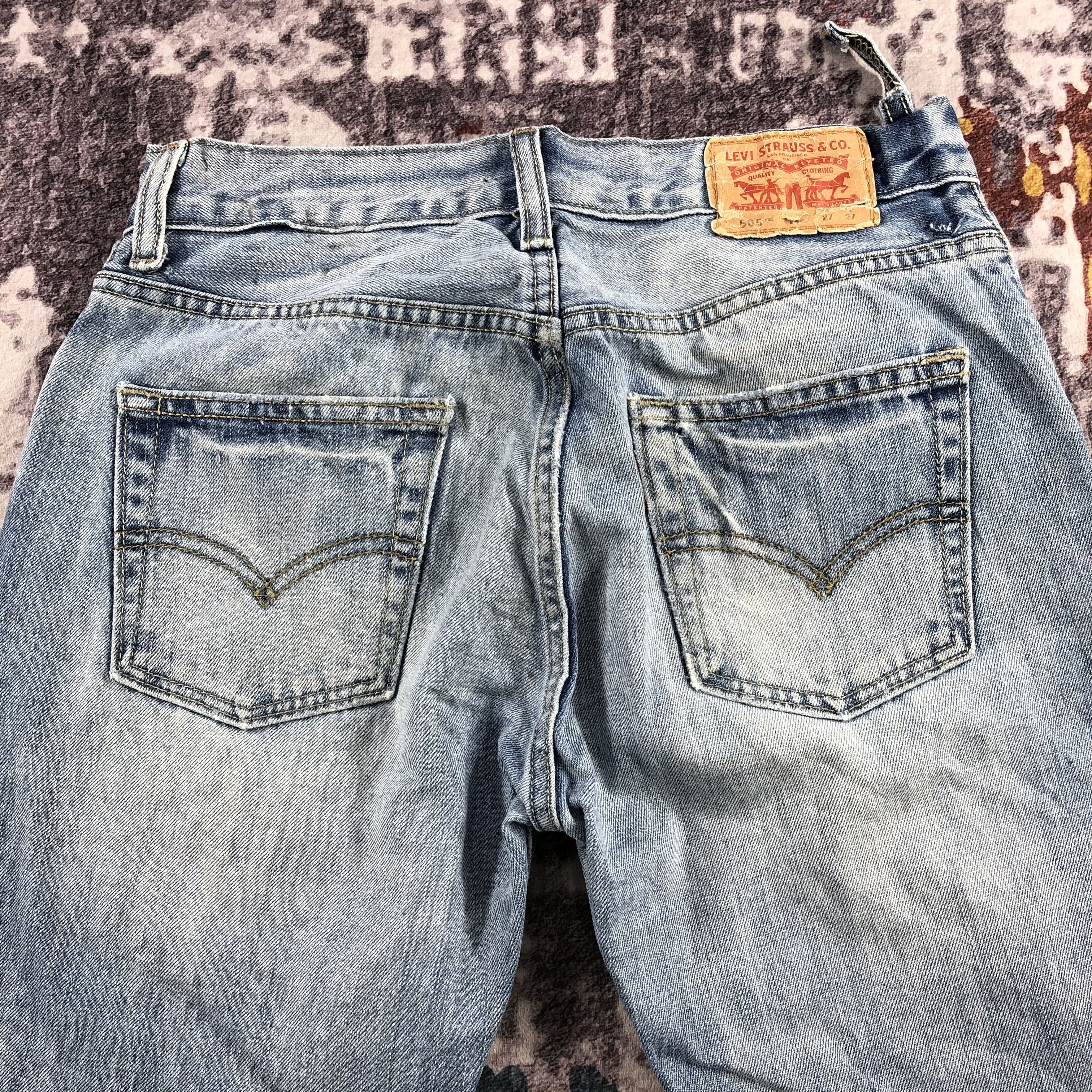 Levi's × Vintage Vintage Light Wash Levis 505 Jeans-JM2682 Size US 29 - 4 Thumbnail