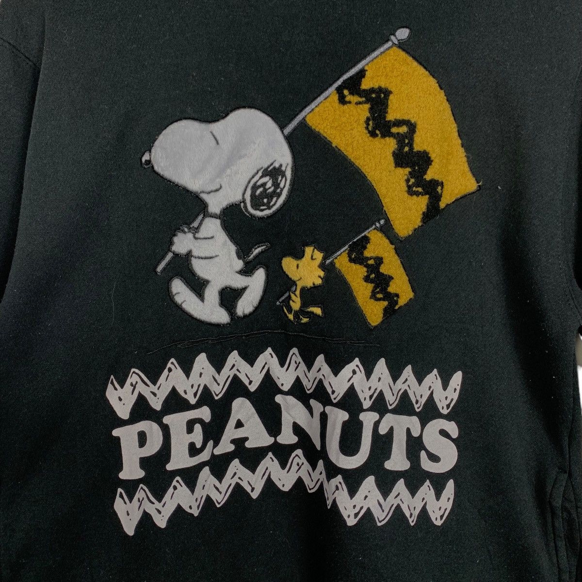 Peanuts PEANUTS SNOOPY Big Logo Pullover Hoodie Sweatshirt 2642-C118 Size US M / EU 48-50 / 2 - 10 Thumbnail