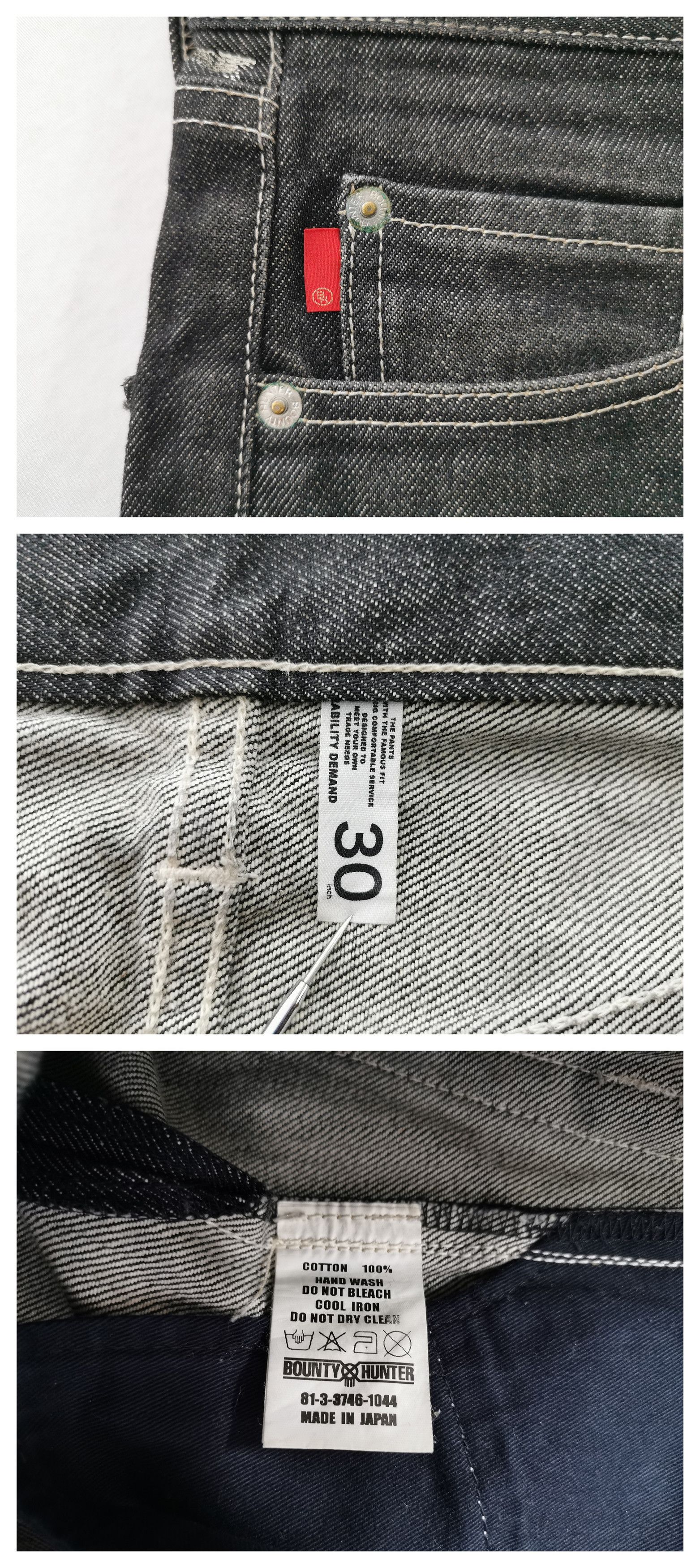 Bounty Hunter Vintage 90s Bounty X Hunter Denim Jeans Made In Japan Size US 31 - 9 Thumbnail