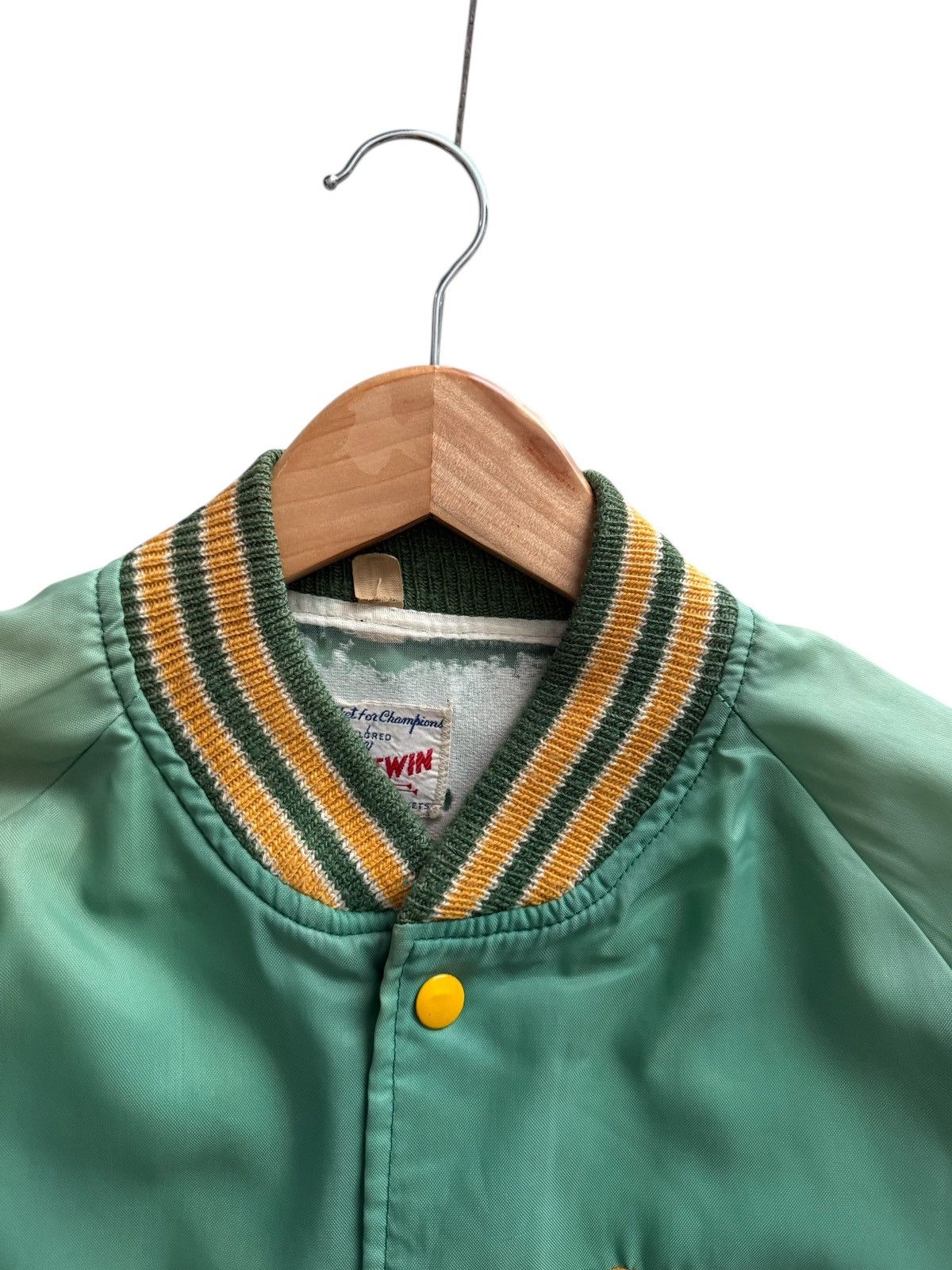 Vintage Vintage 70's BUTWIN CHAMPION STADIUM SATIN JACKET Size US L / EU 52-54 / 3 - 6 Thumbnail